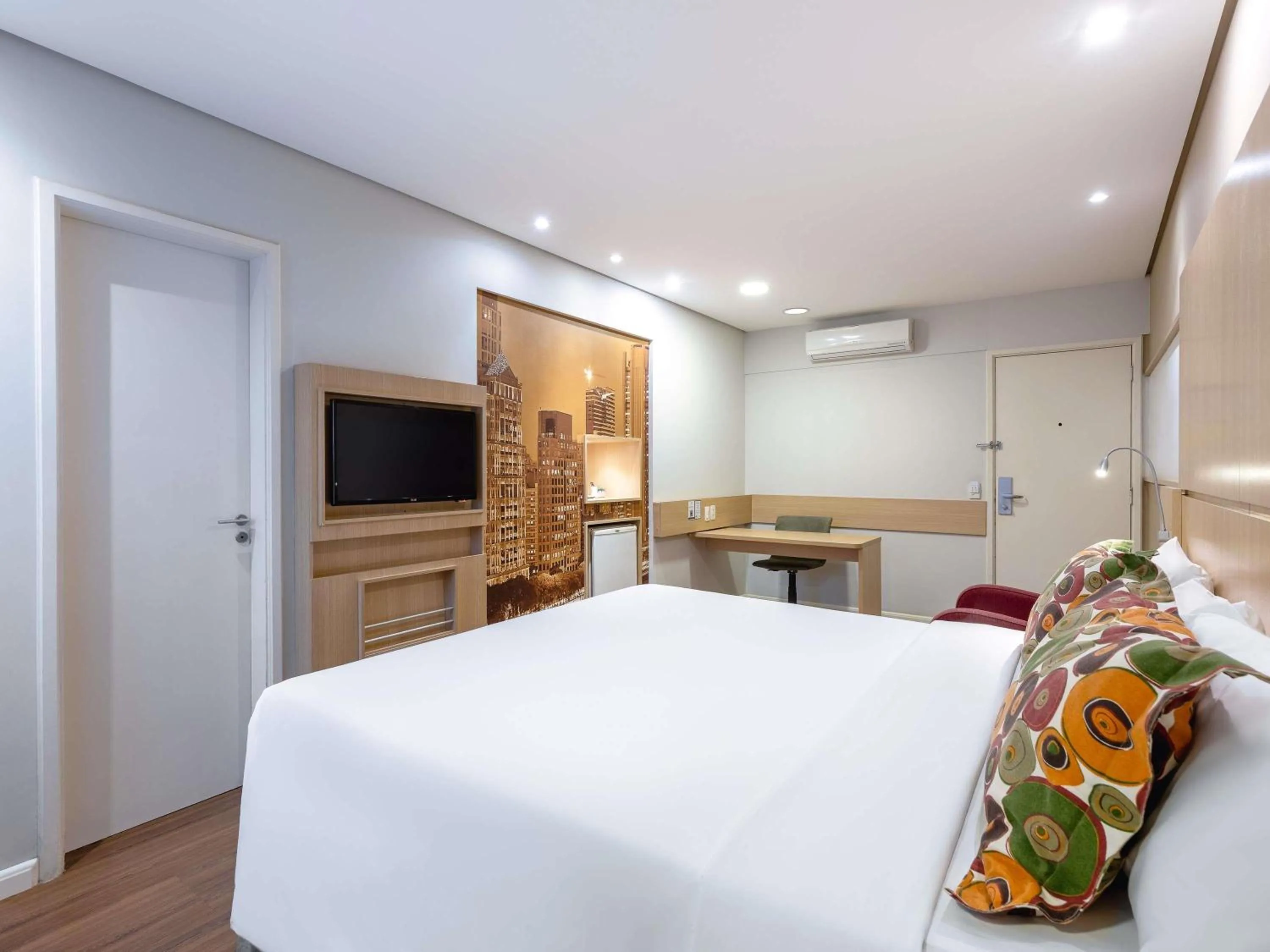 Bedroom, Bed in Mercure São Paulo Nações Unidas