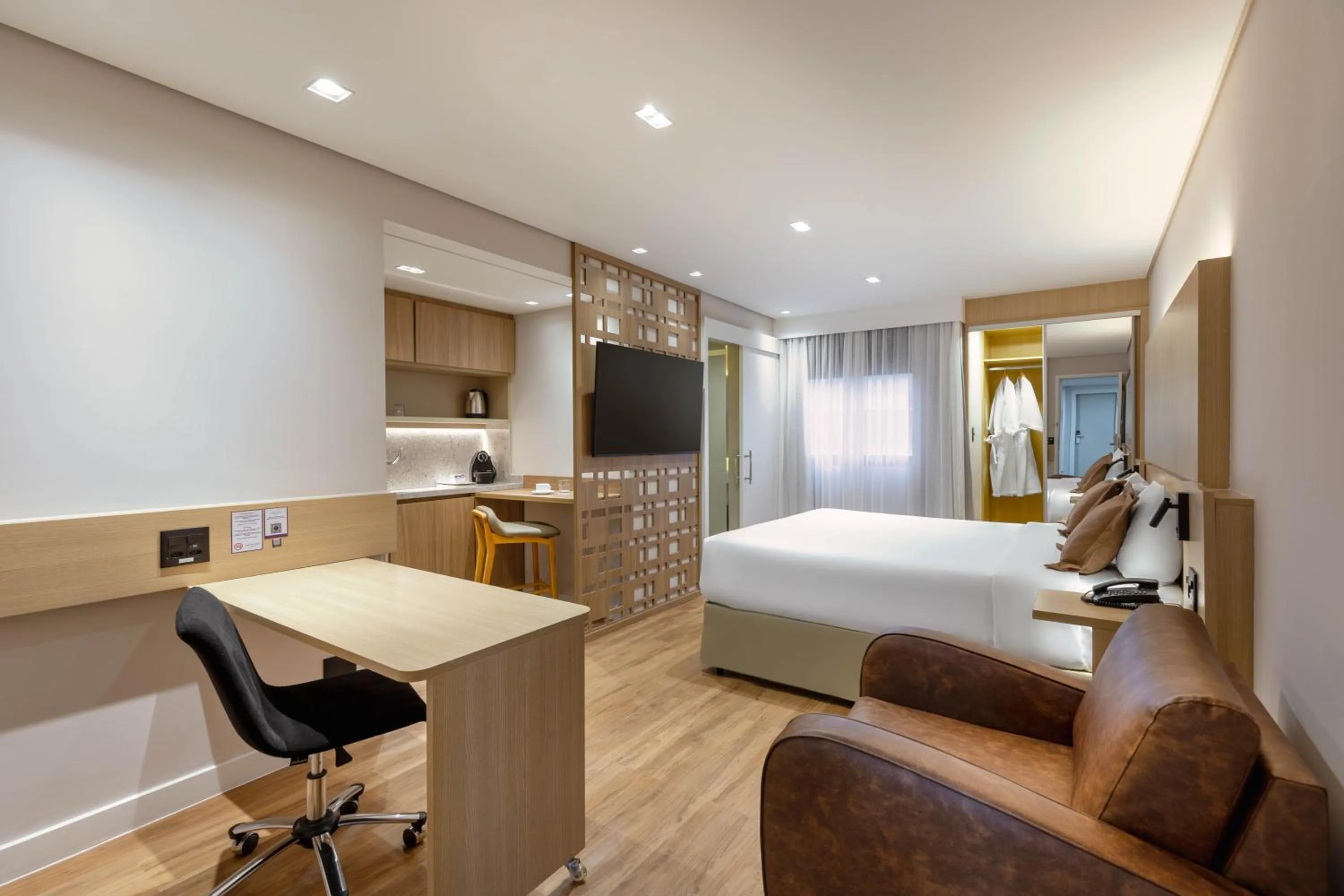 Bed in Mercure São Paulo Nações Unidas