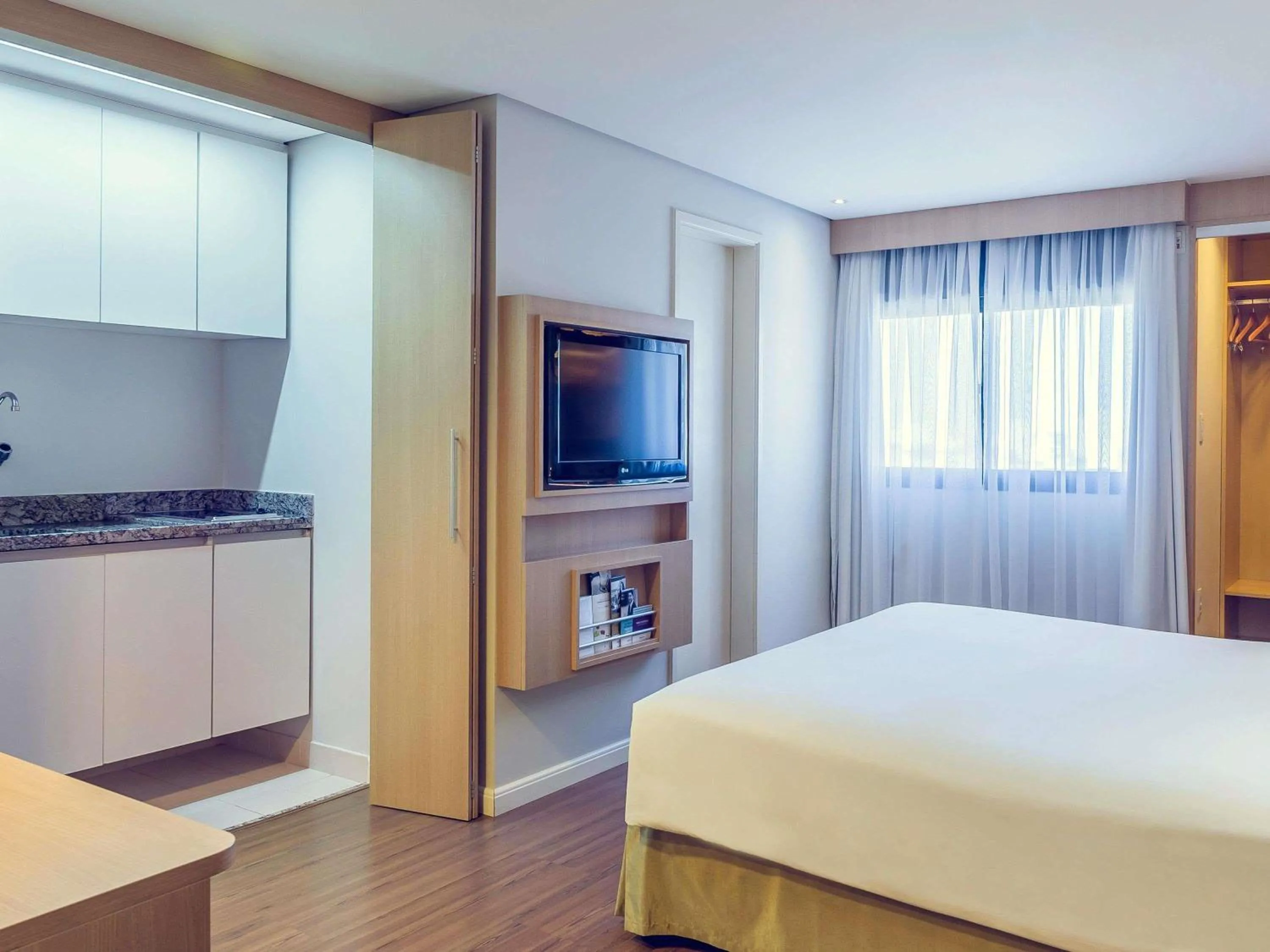 Bedroom, Bed in Mercure São Paulo Nações Unidas