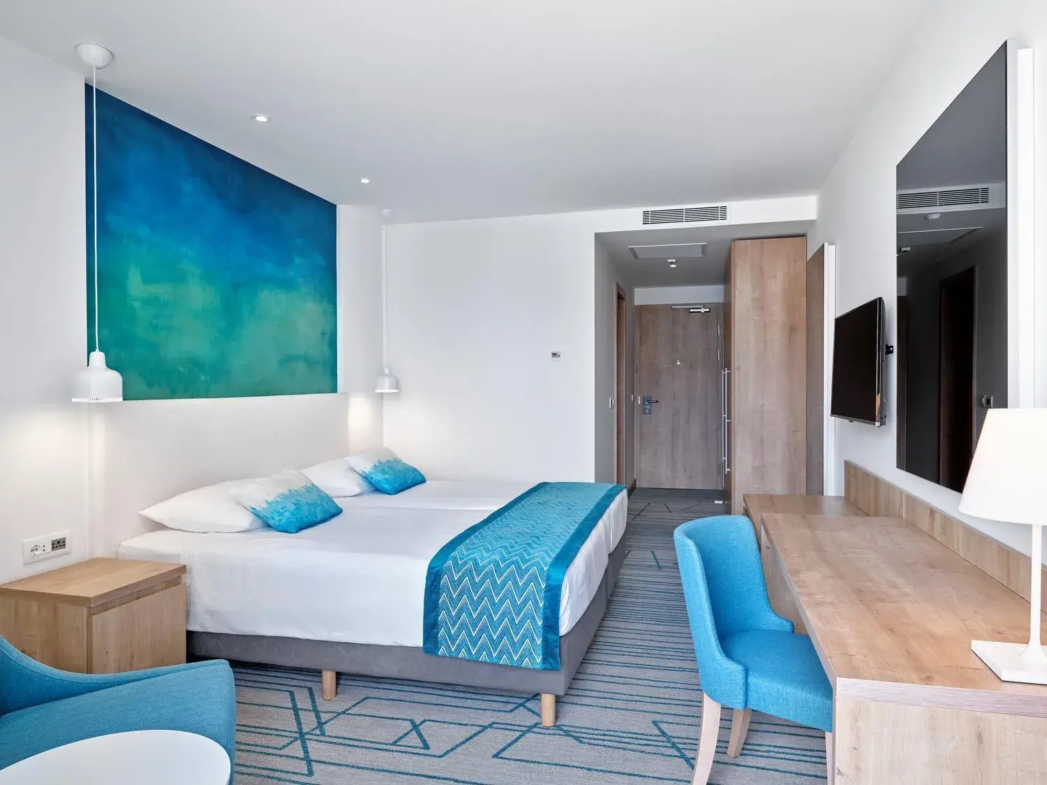 Bed in Maistra Select Mlini Hotel Bed in Maistra Select Mlini Hotel