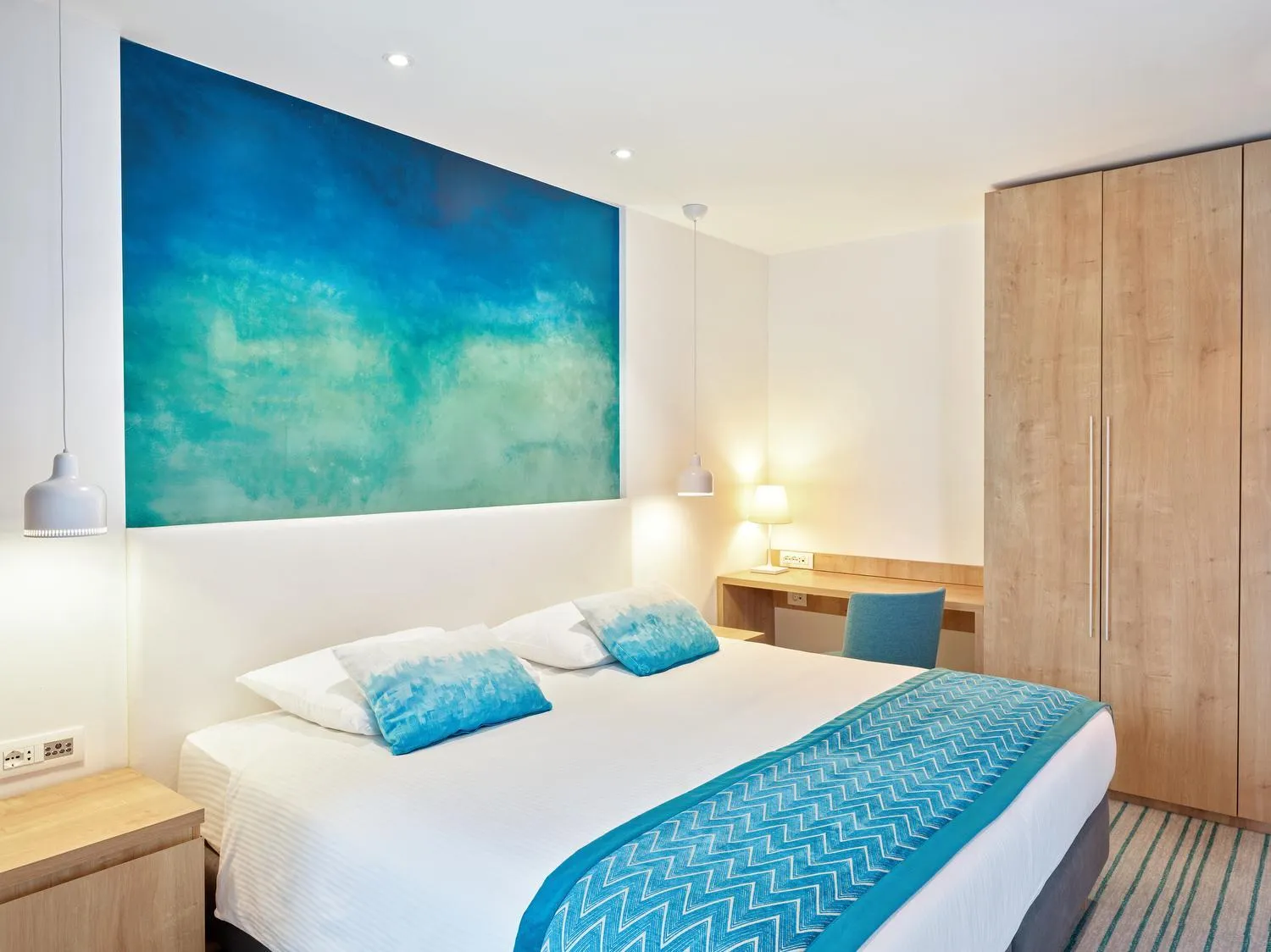 Bed in Maistra Select Mlini Hotel