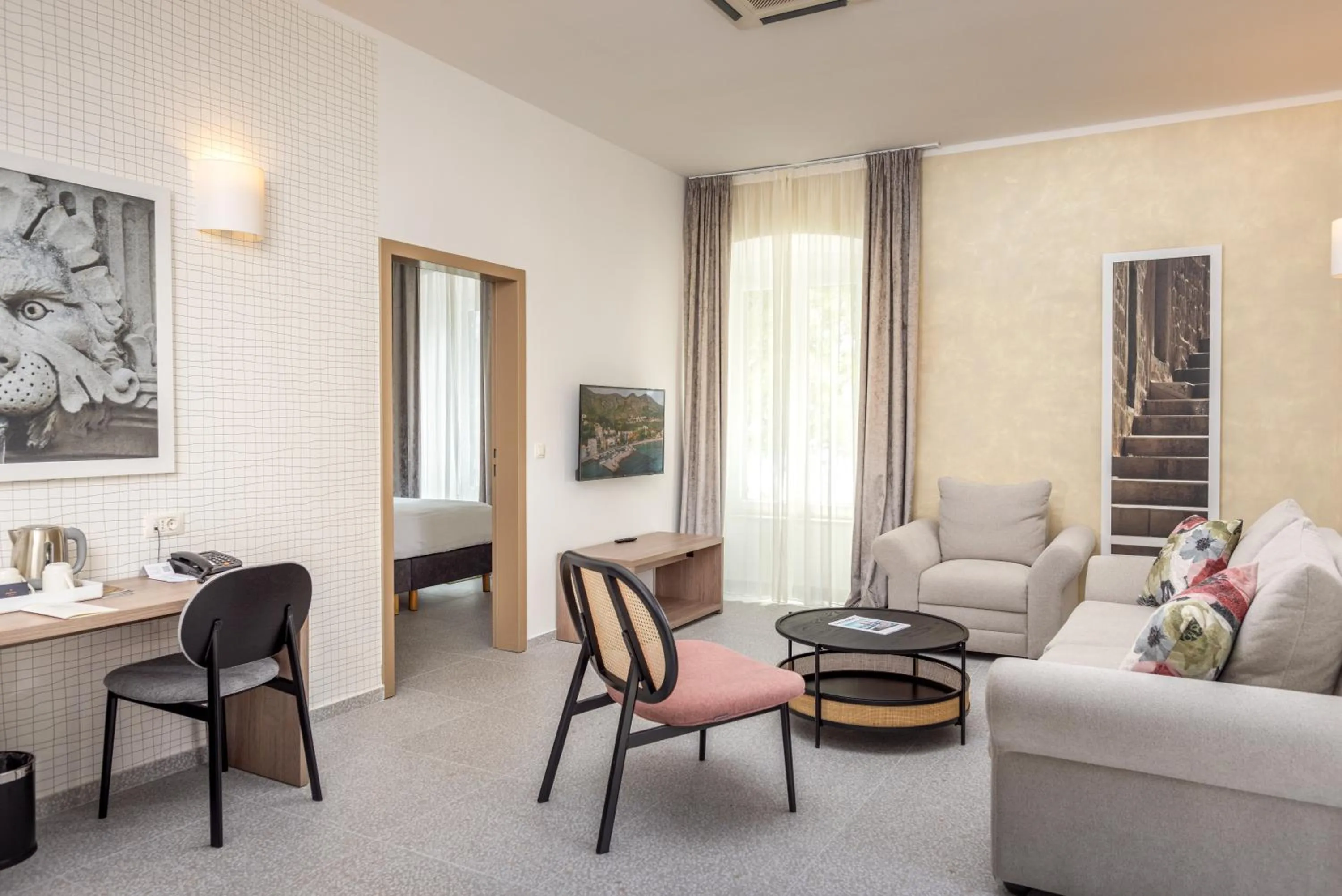 Living room in Maistra Select Mlini Hotel