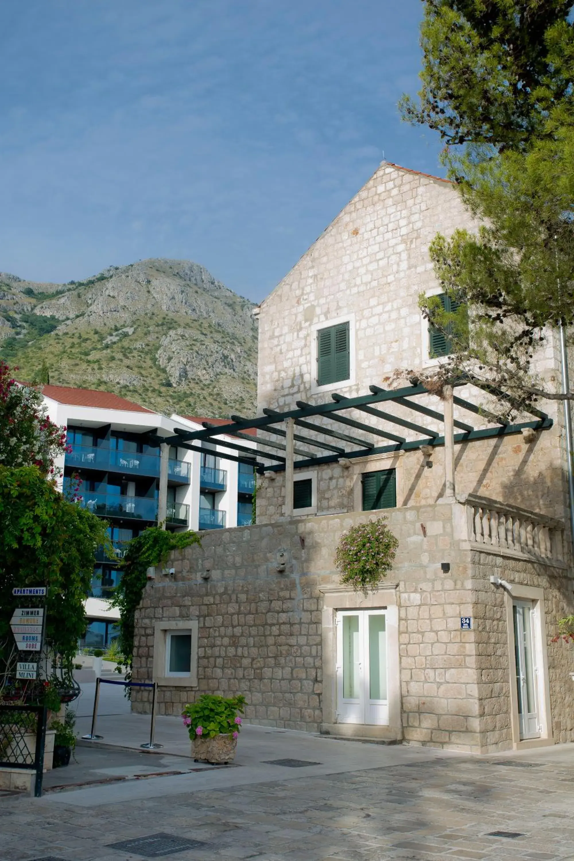 Property building in Maistra Select Mlini Hotel Property building in Maistra Select Mlini Hotel