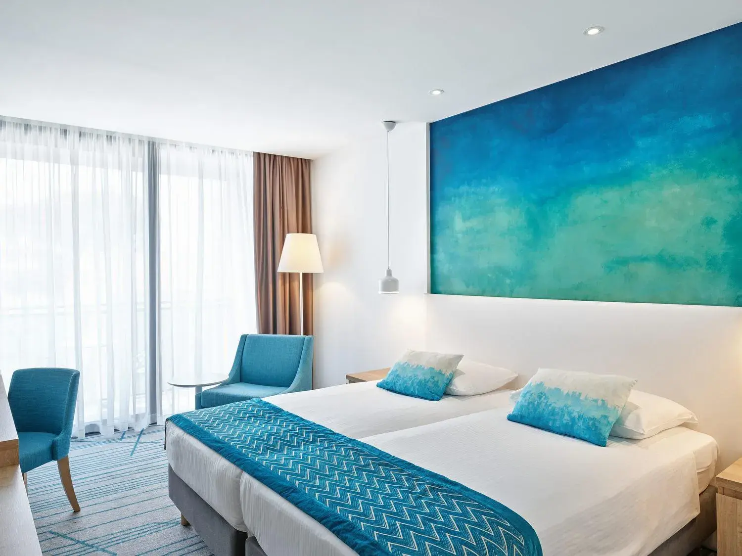 Bed in Maistra Select Mlini Hotel Bed in Maistra Select Mlini Hotel