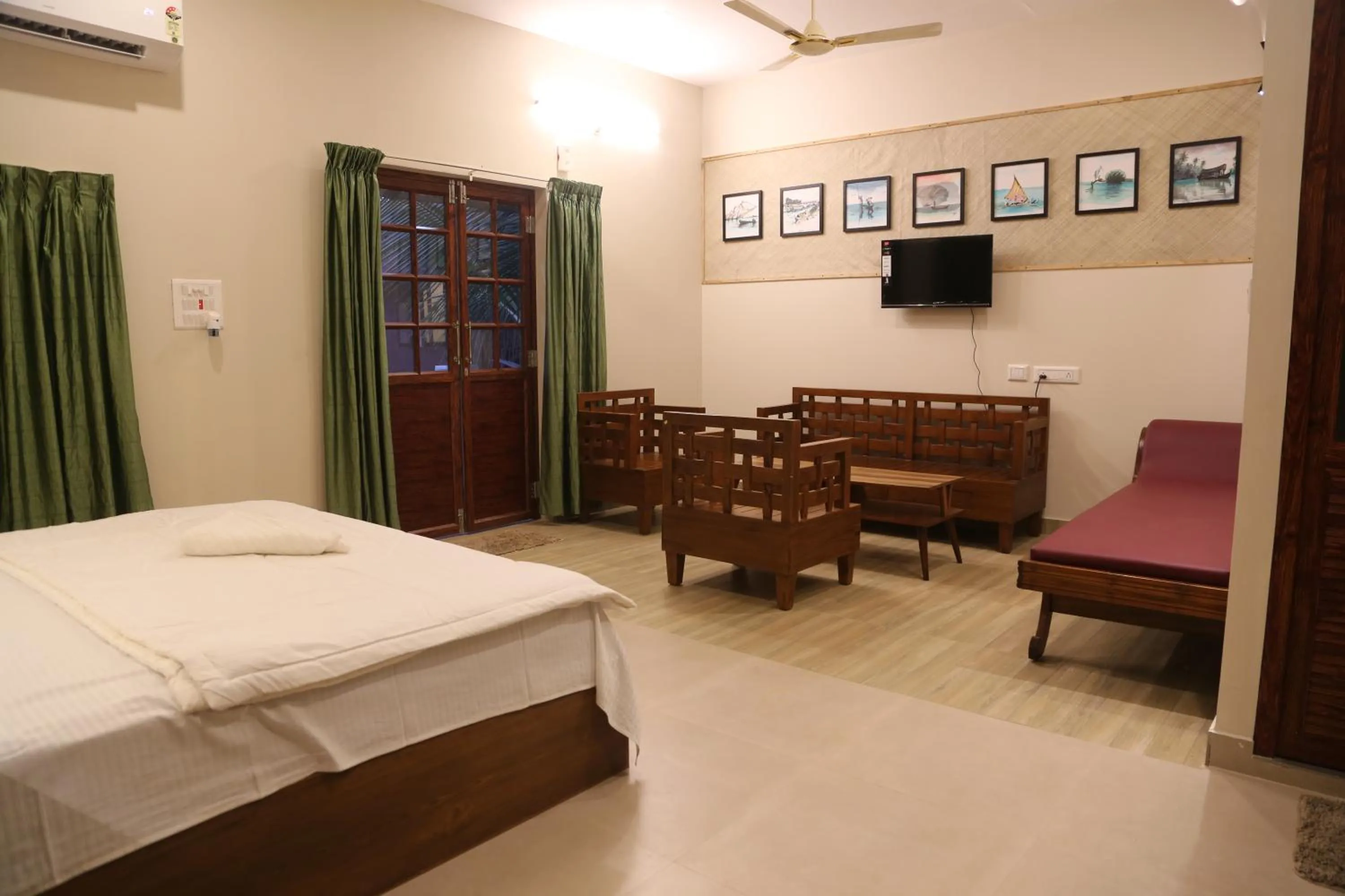 TV and multimedia, Bed in Kandal Theeram Farms