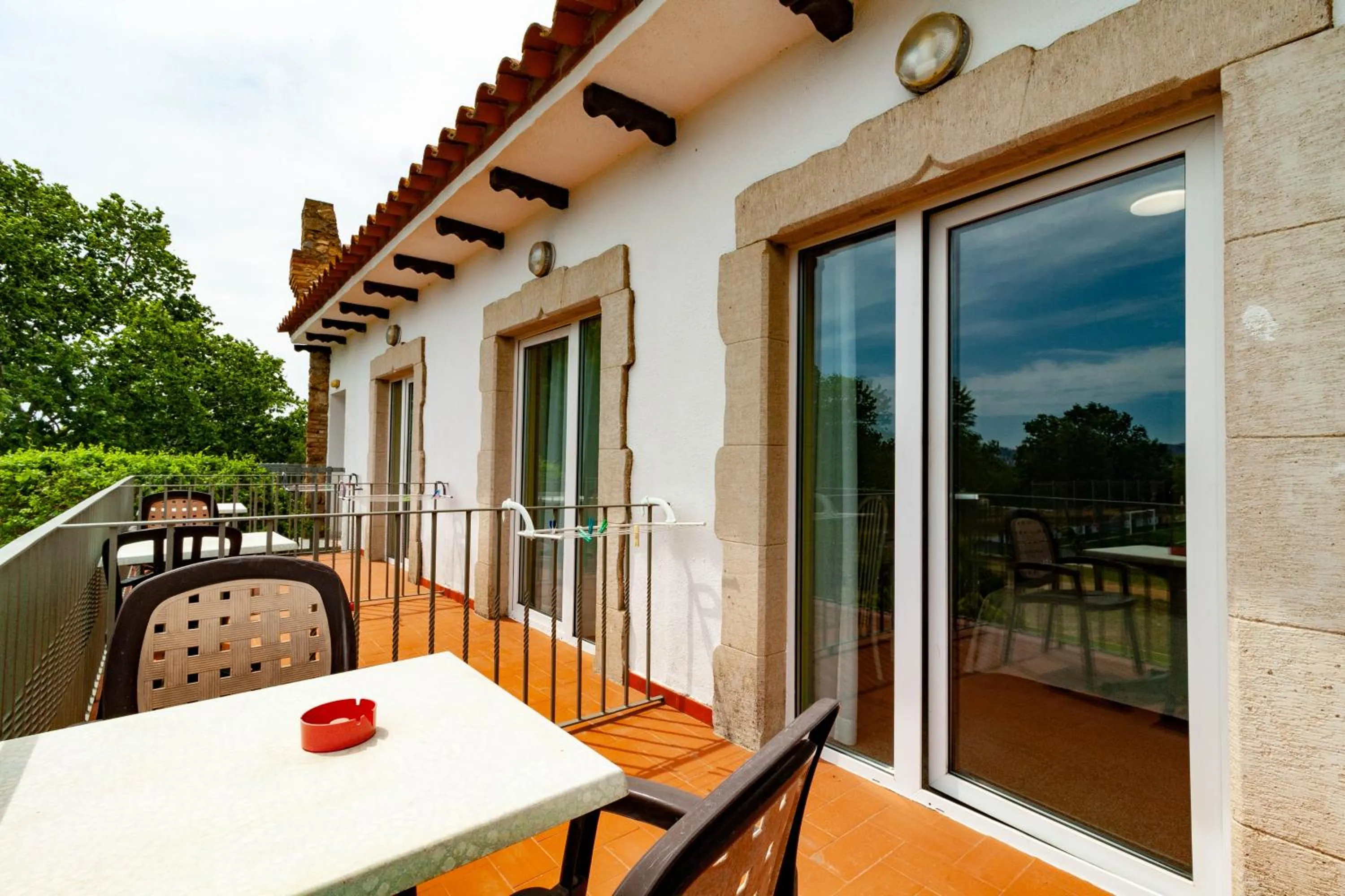 Balcony/Terrace in Hotel Castell Blanc