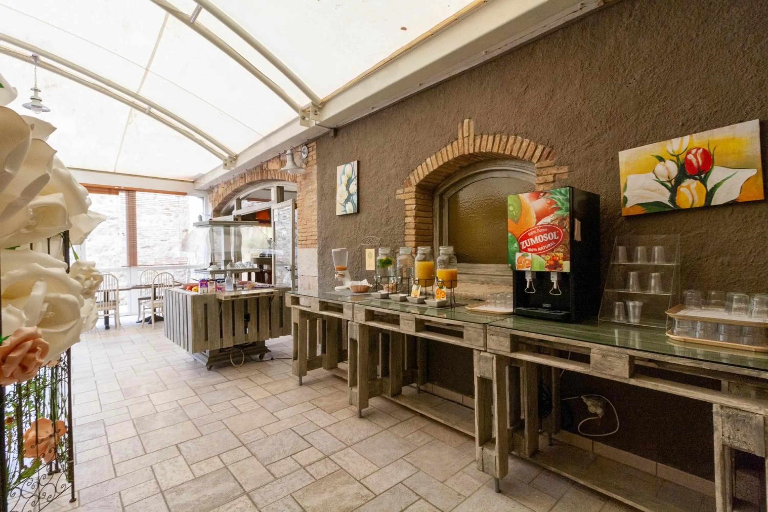 Breakfast in Hotel Castell Blanc