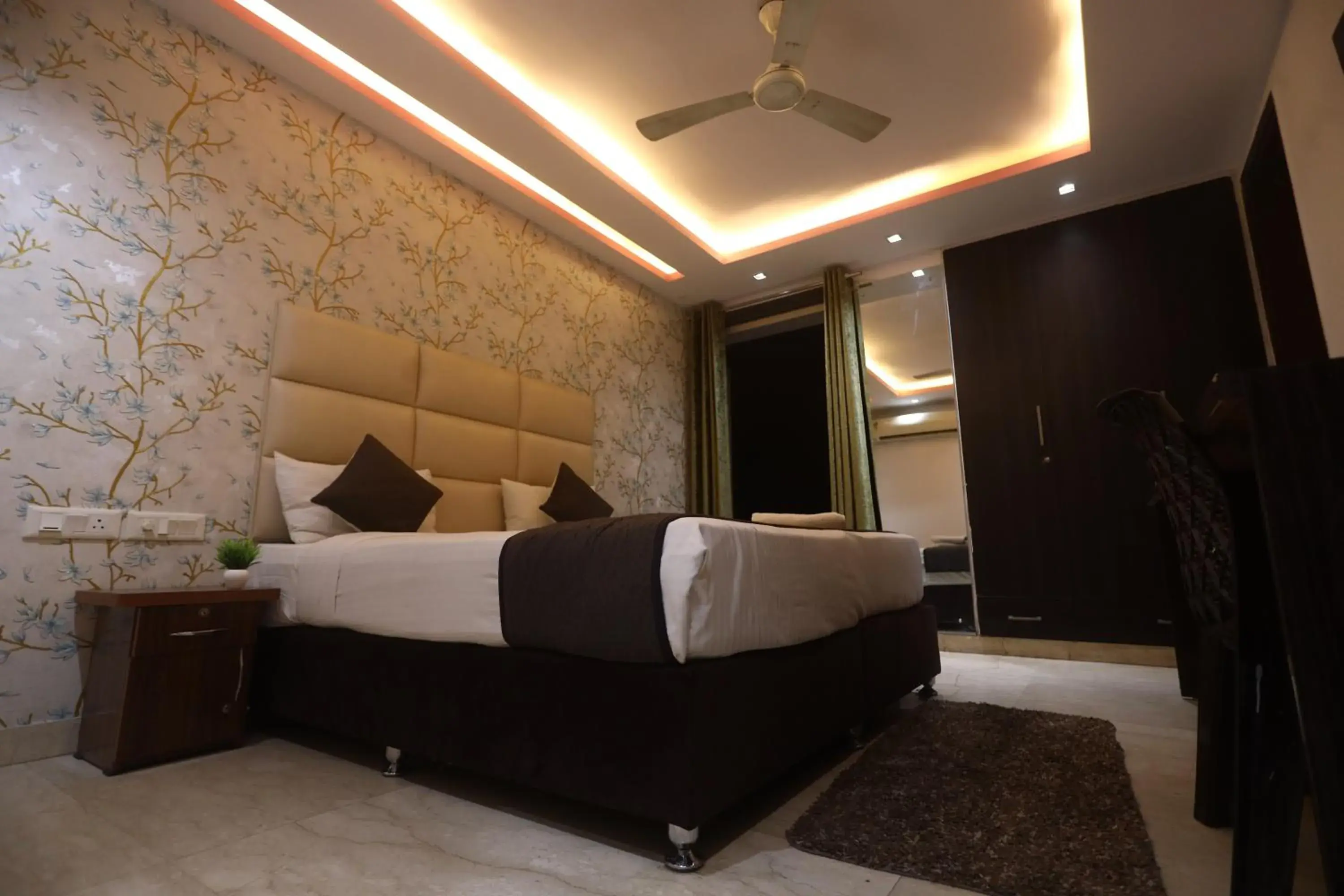 Bed in The Bed And Rock Kalkaji Bed in The Bed And Rock Kalkaji