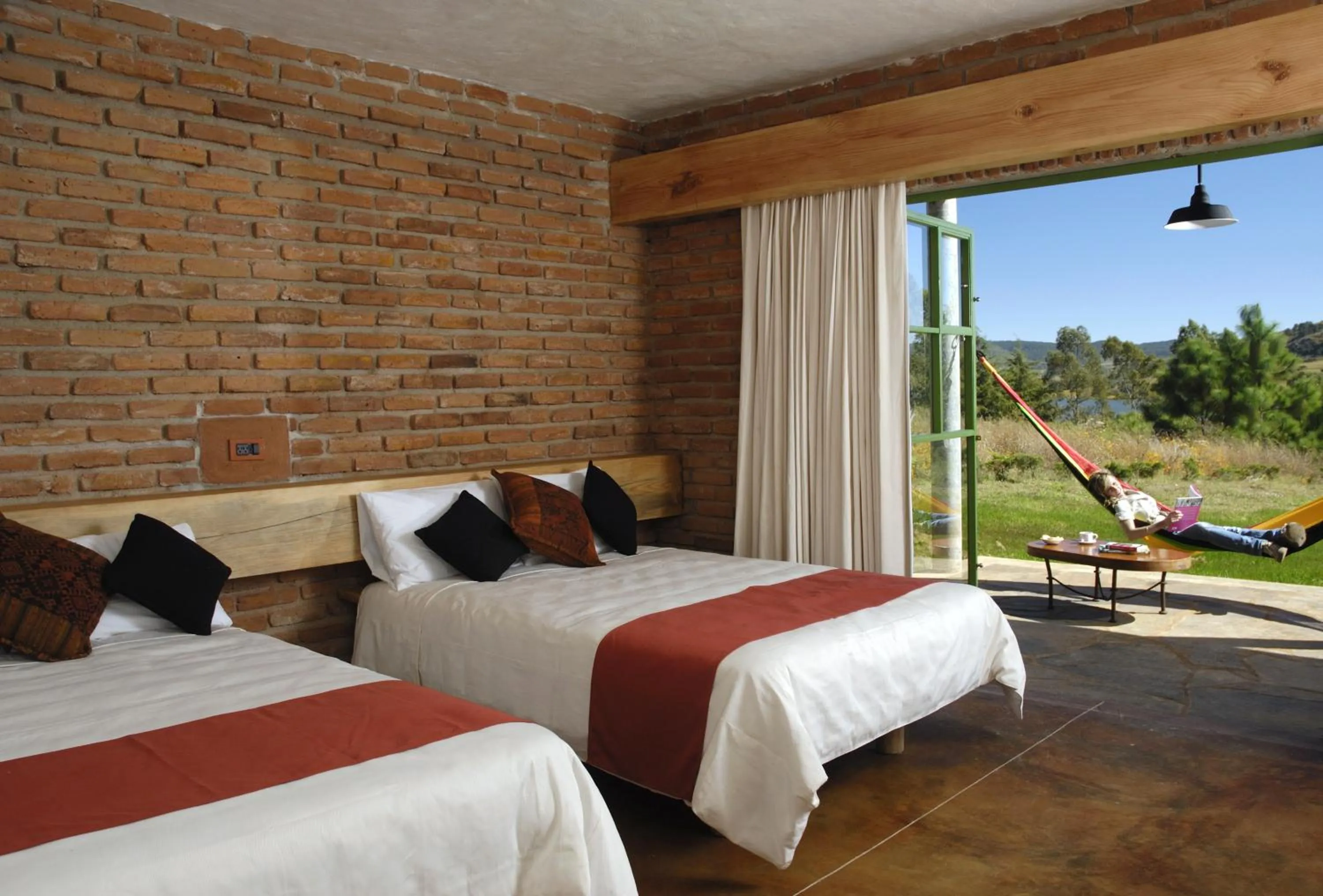 Bedroom, Bed in Hotel El Remanso Tapalpa