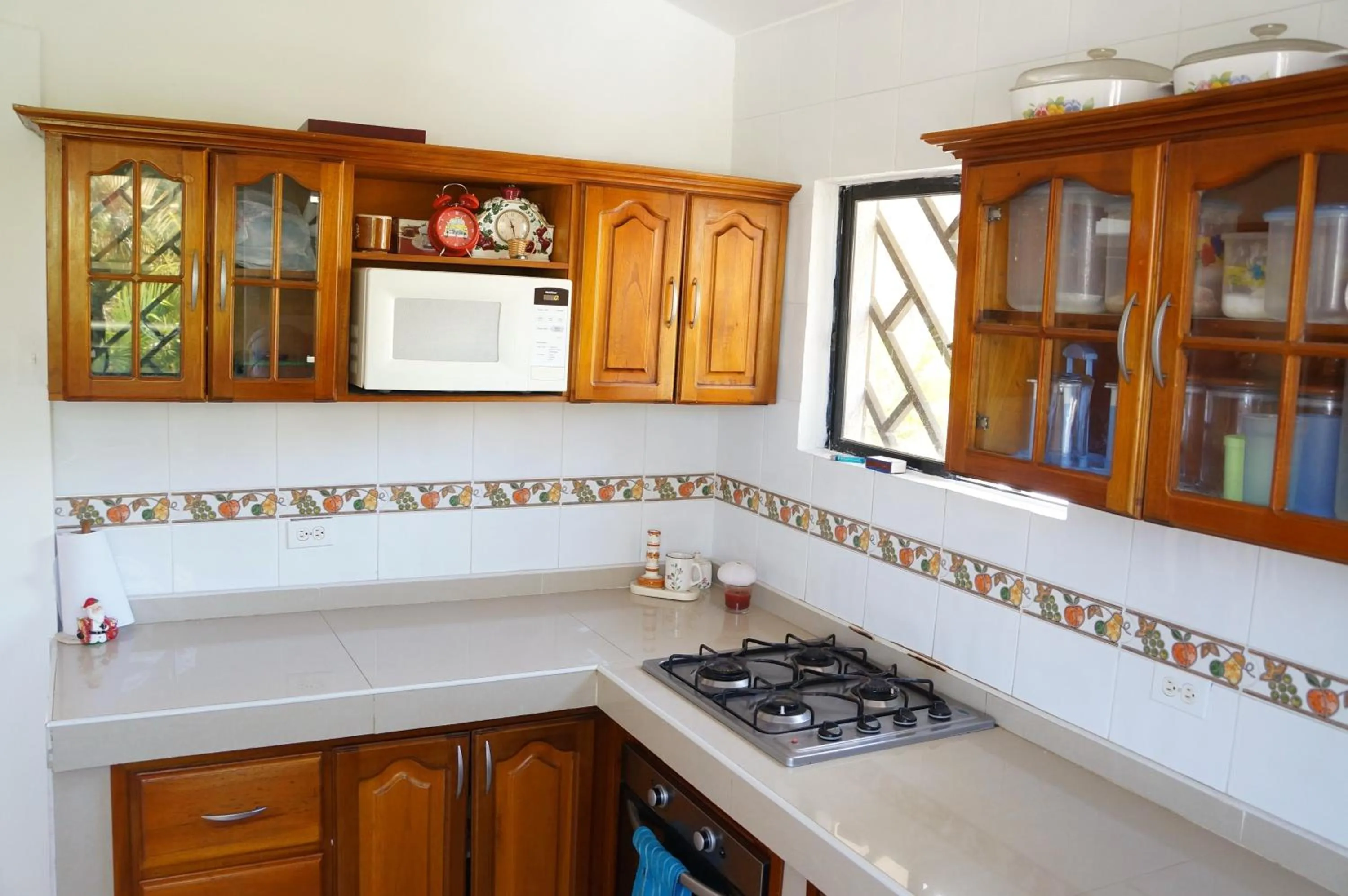Communal kitchen in Posada Vasquez Oviedo