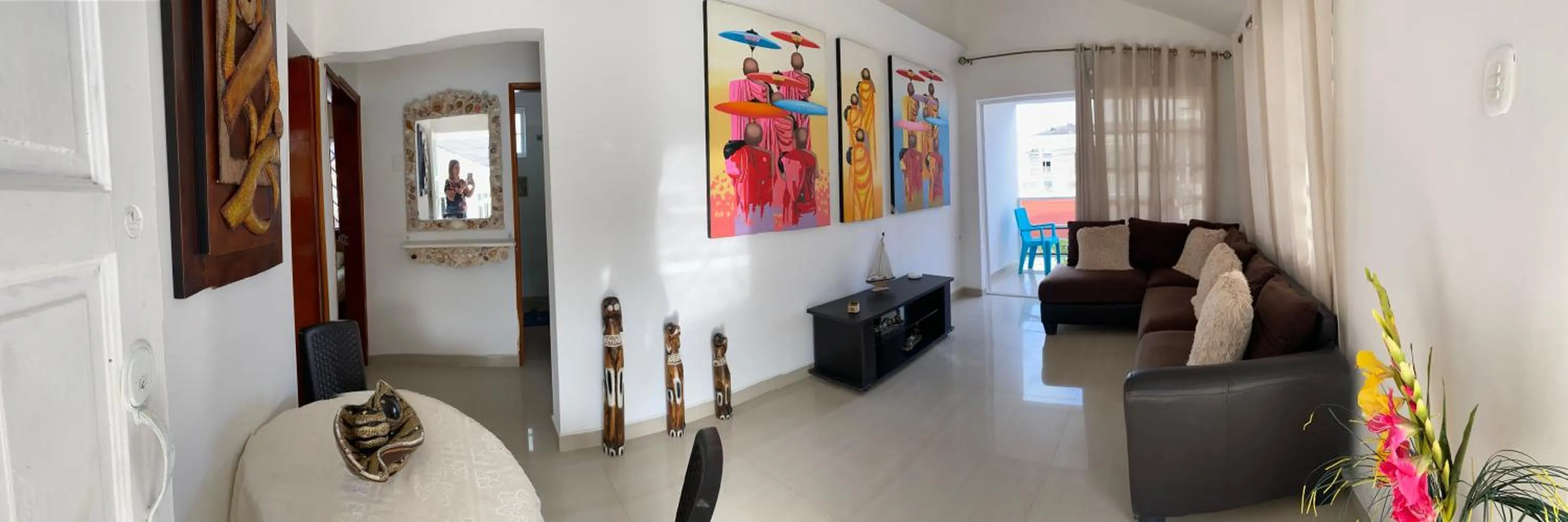 Living room in Posada Vasquez Oviedo