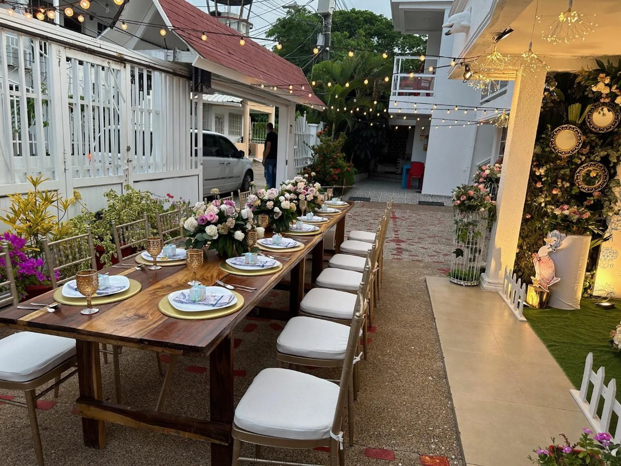 Patio in Posada Vasquez Oviedo