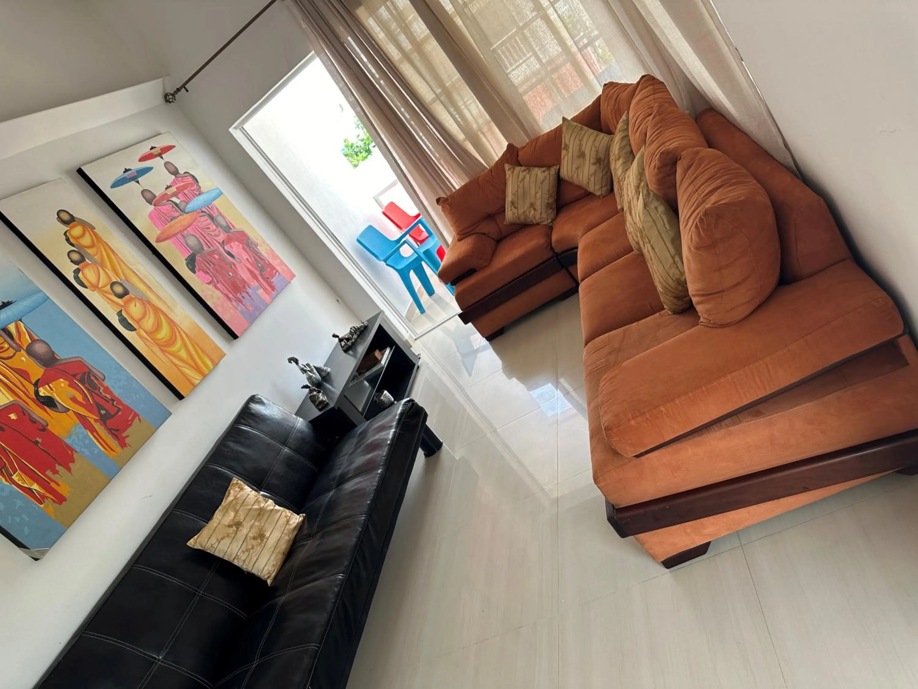 Living room in Posada Vasquez Oviedo