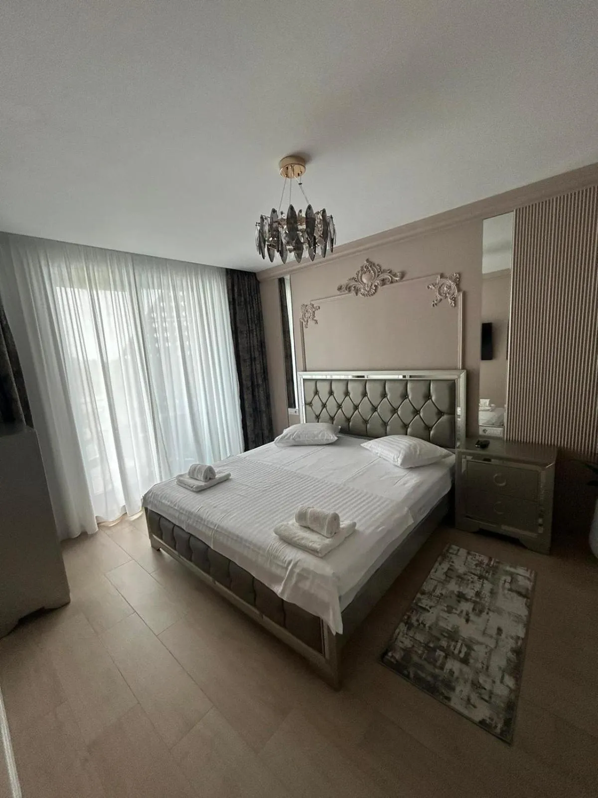 Bed in Lake On