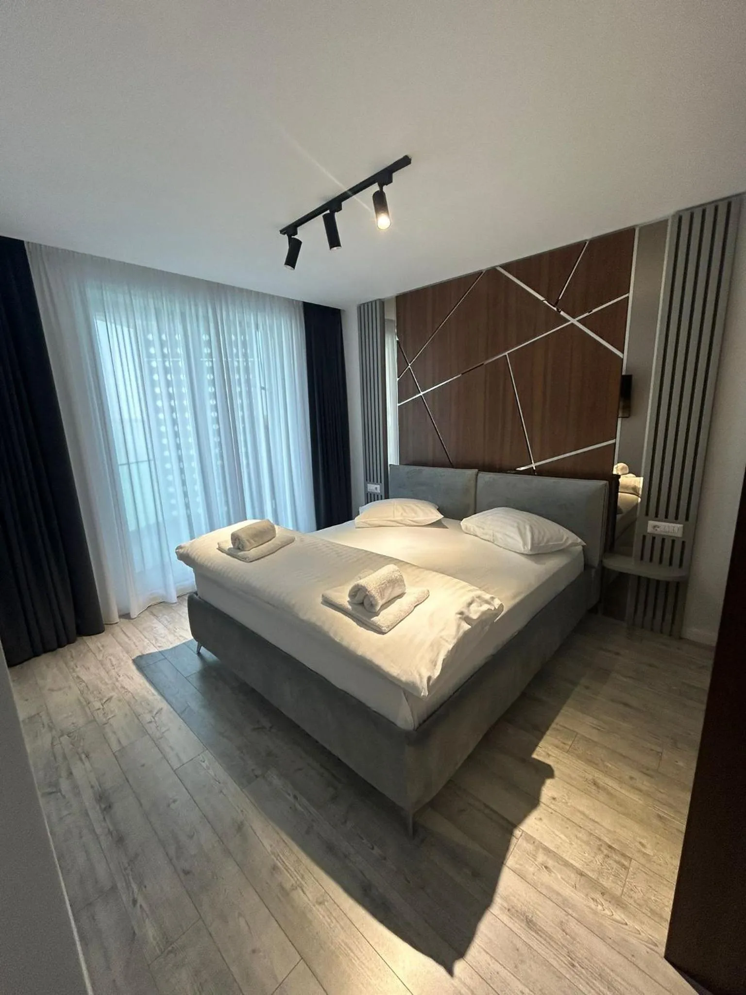 Bed in Lake On