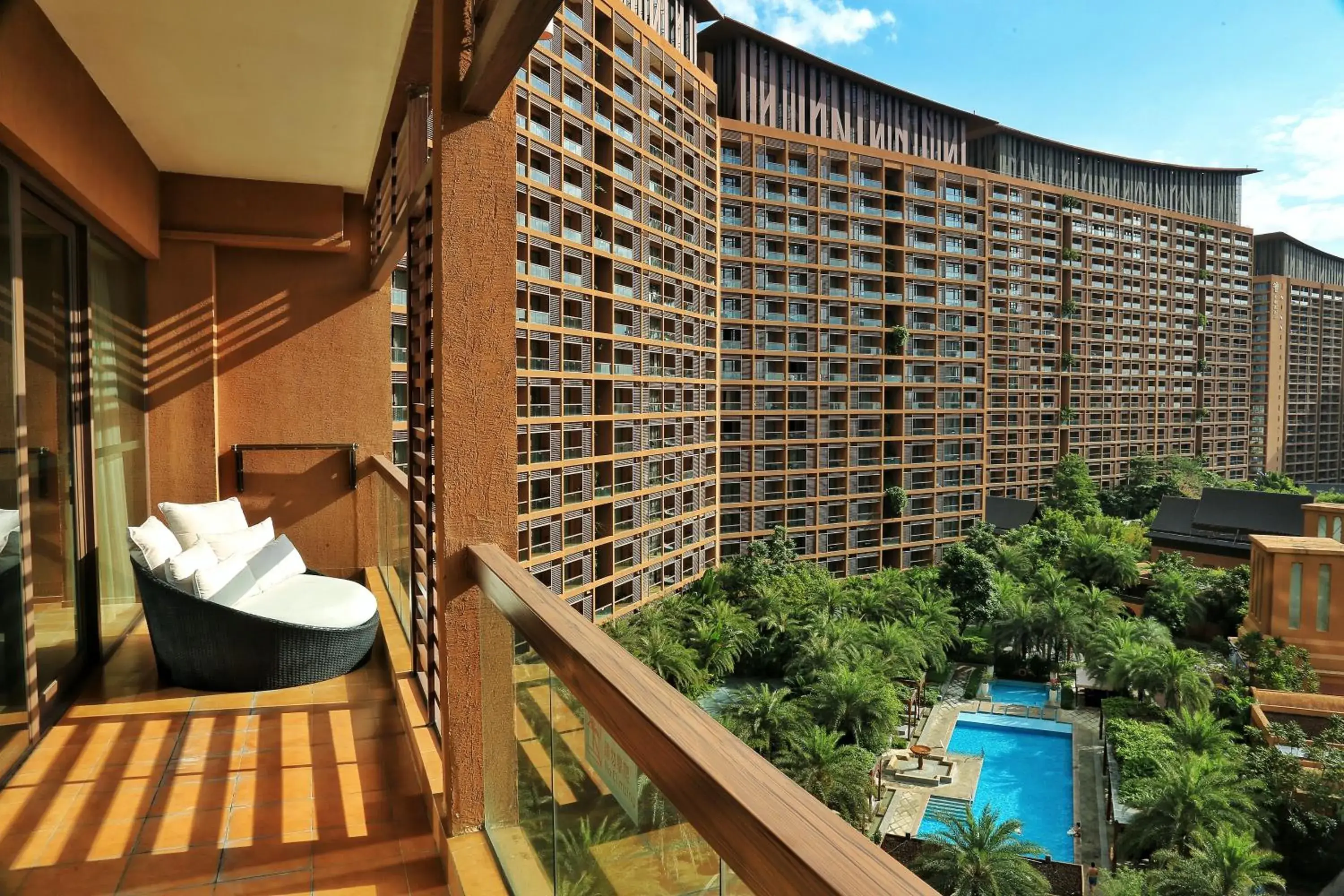 View (from property/room) in Mangrove Tree Resort World Sanya Bay- Queen Palm Towers View (from property/room) in Mangrove Tree Resort World Sanya Bay- Queen Palm Towers