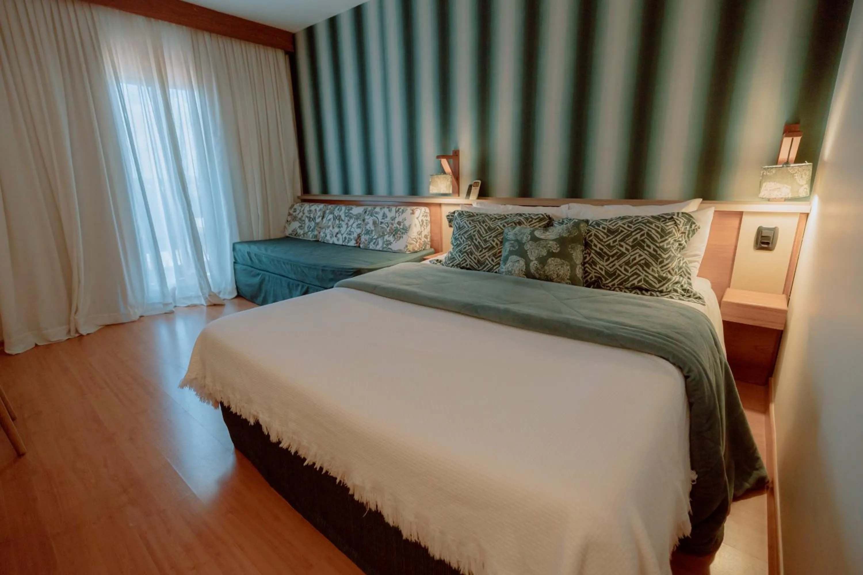 Bed in Serra Alta Hotel