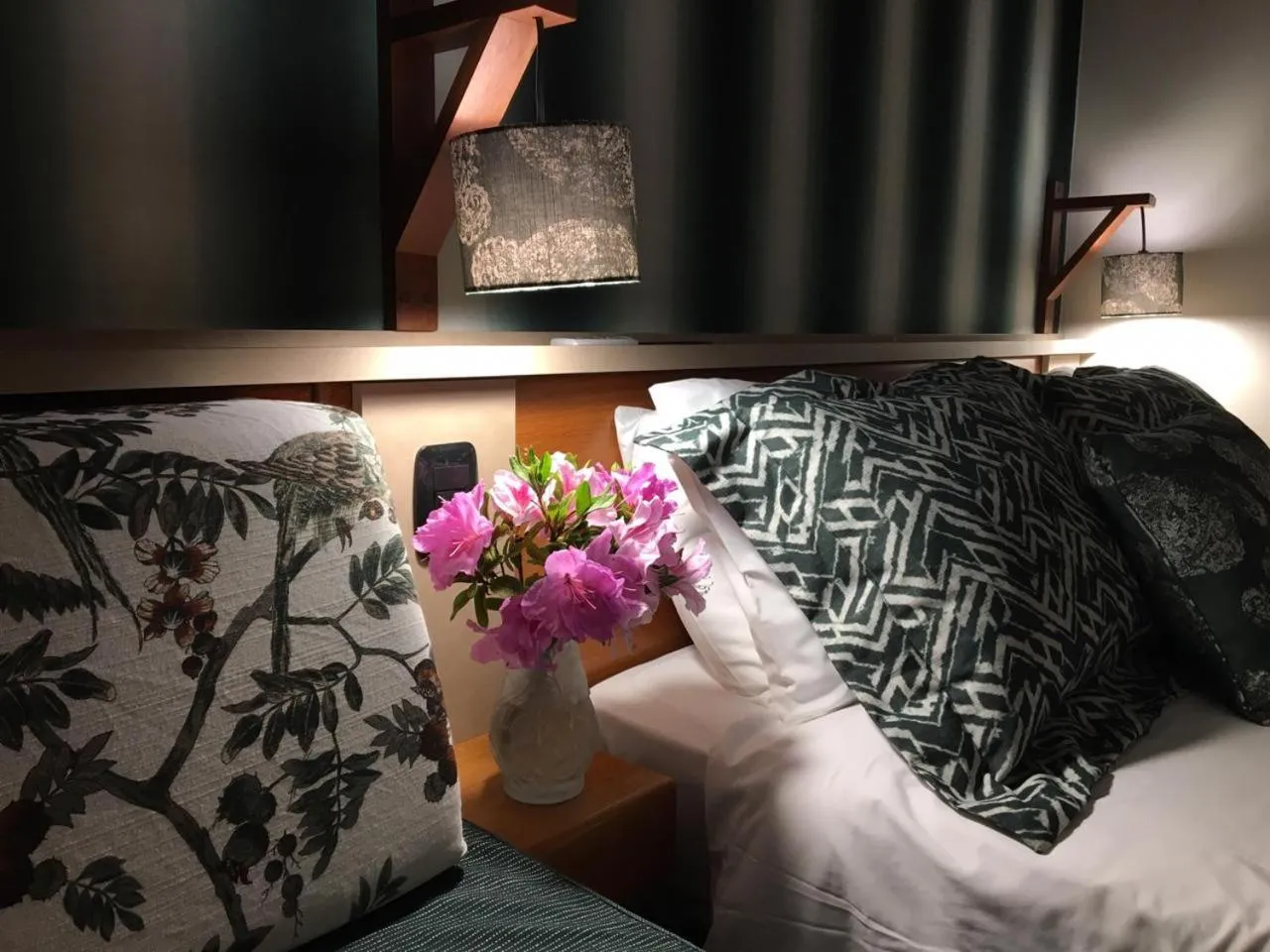 Bed in Serra Alta Hotel