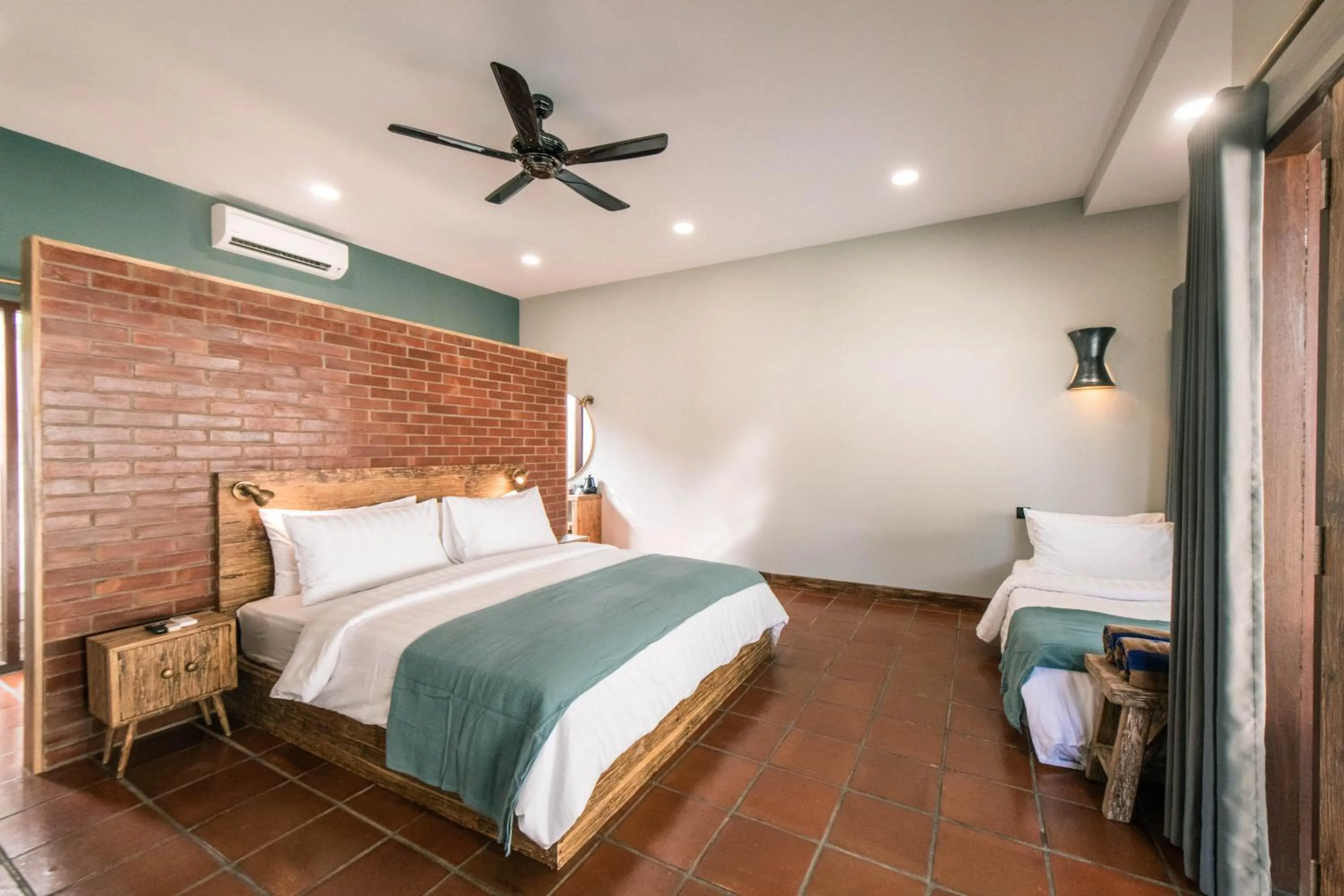 Bed in Belukar Villas