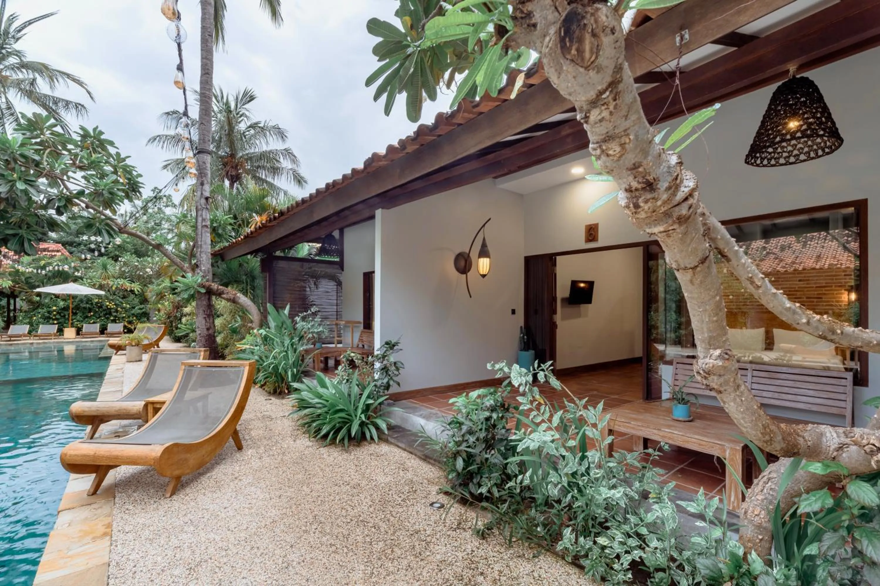 View (from property/room) in Belukar Villas