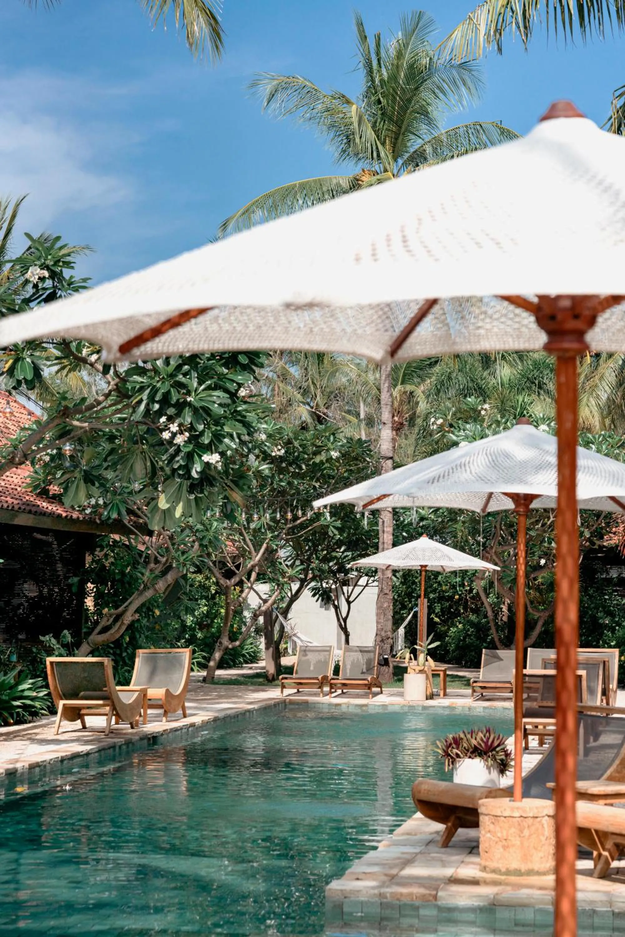 Swimming pool in Belukar Villas