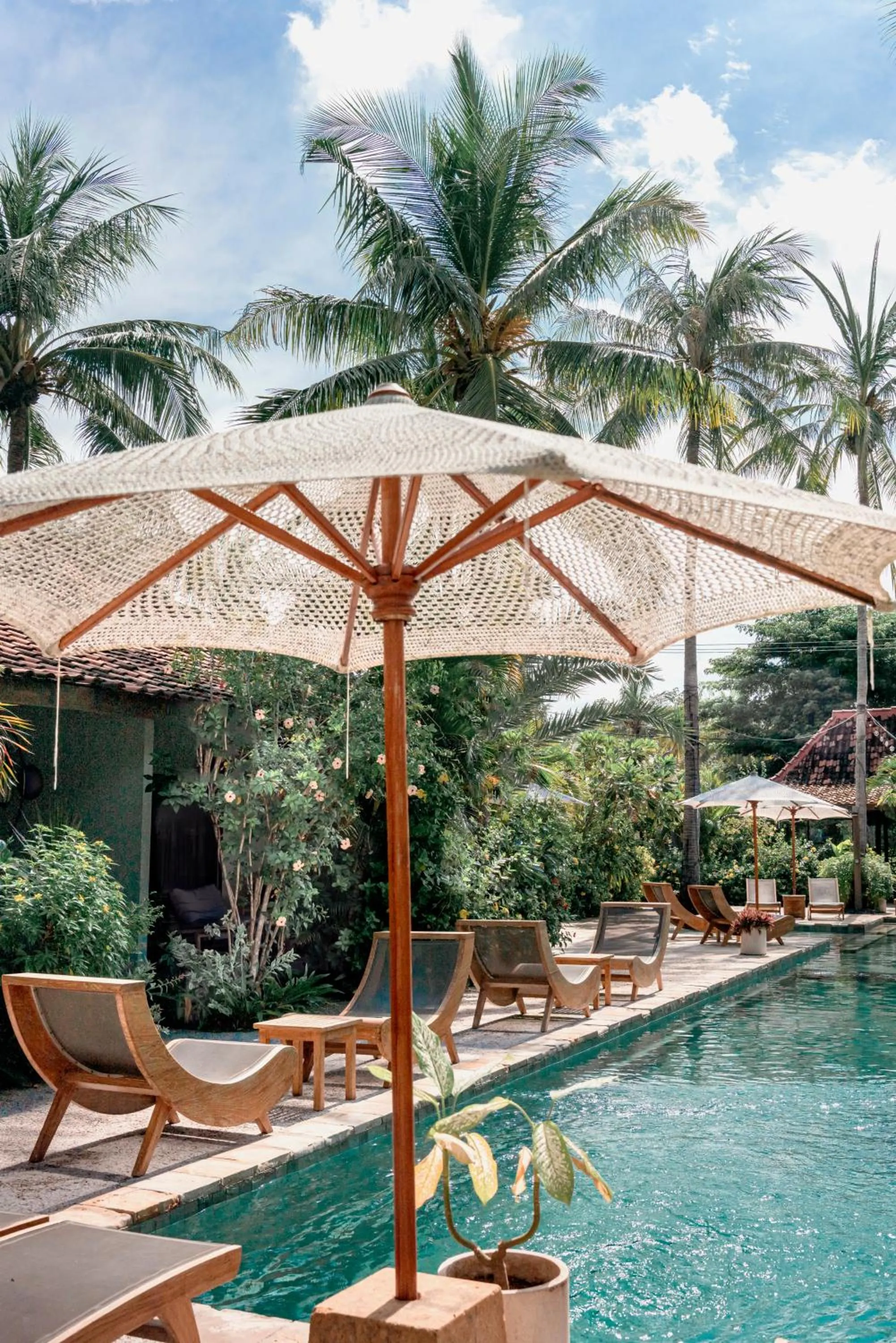 Swimming pool in Belukar Villas