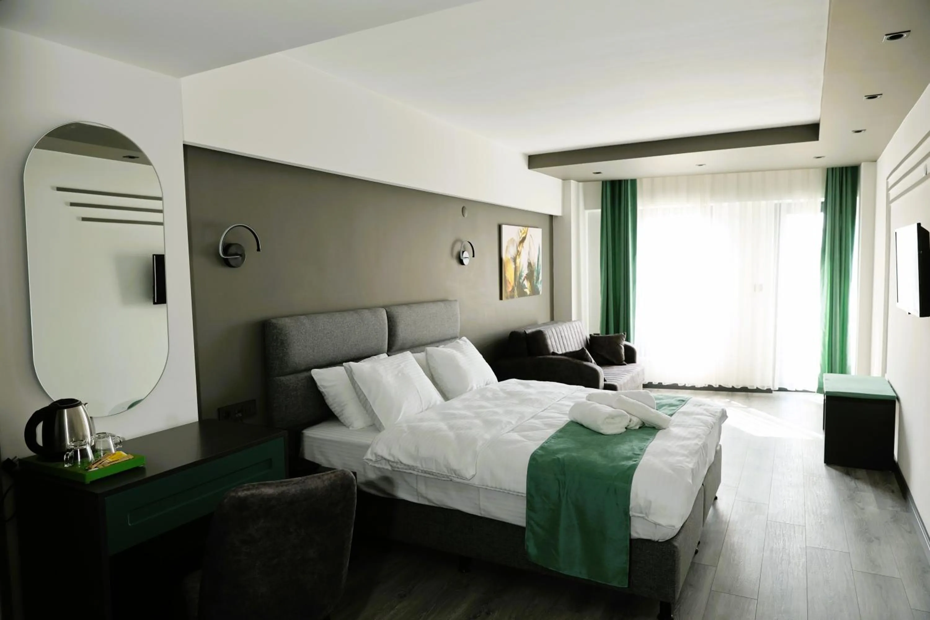 Bedroom, Bed in Aybek Ratio Hotel