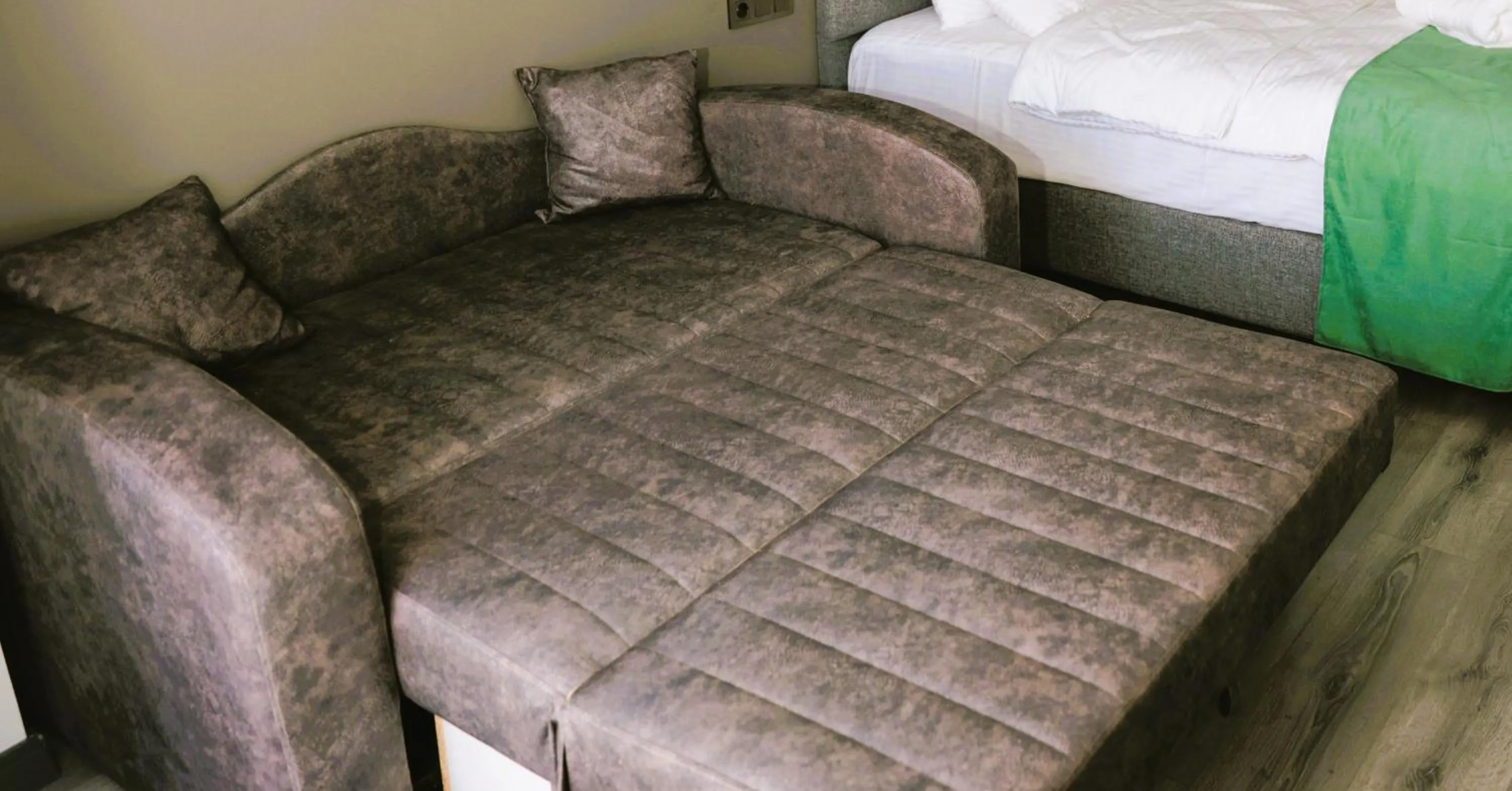 Bed in Aybek Ratio Hotel
