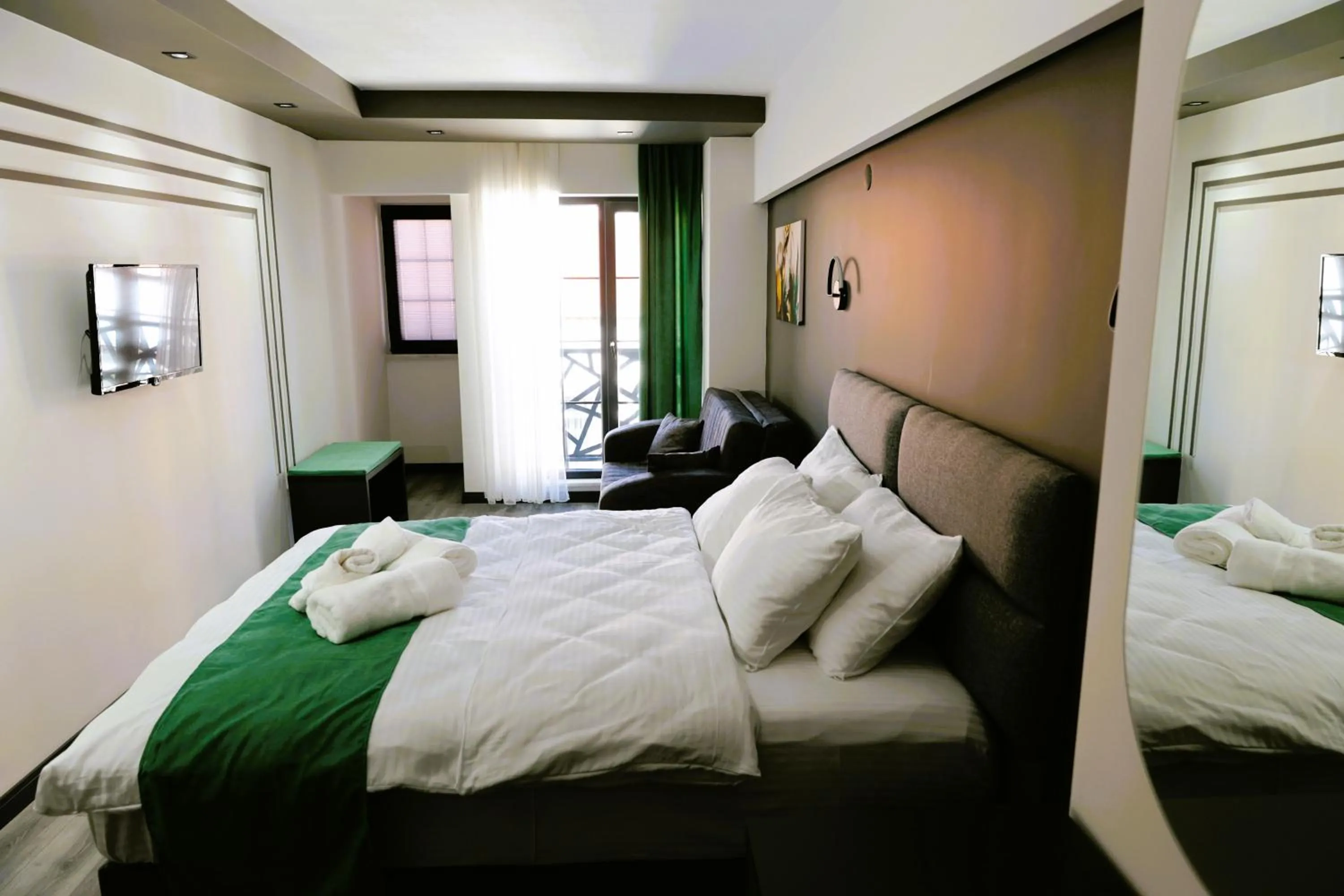 Bedroom, Bed in Aybek Ratio Hotel