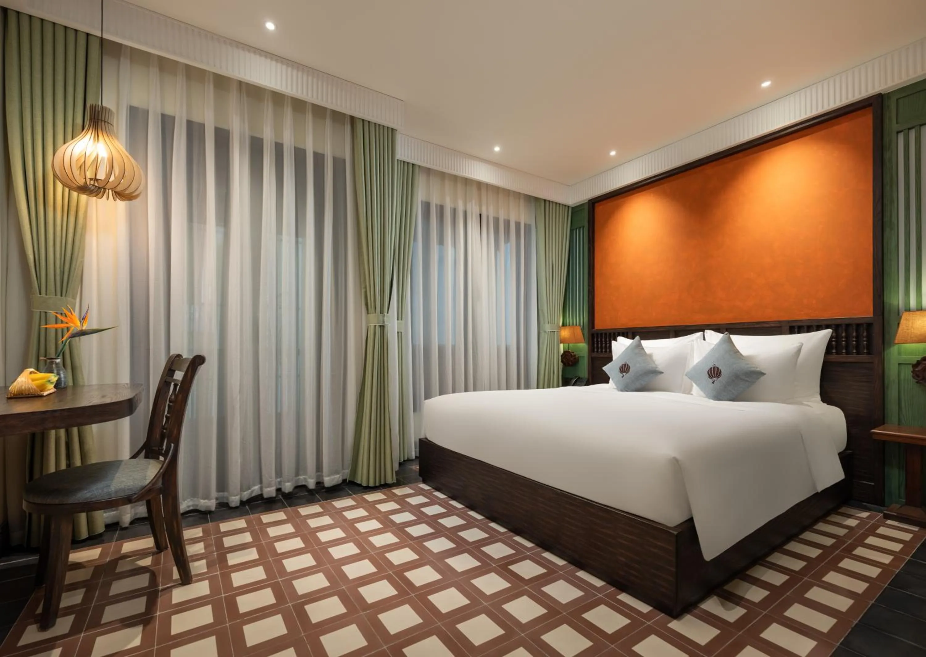 Photo of the whole room, Bed in The Signature Hoi An