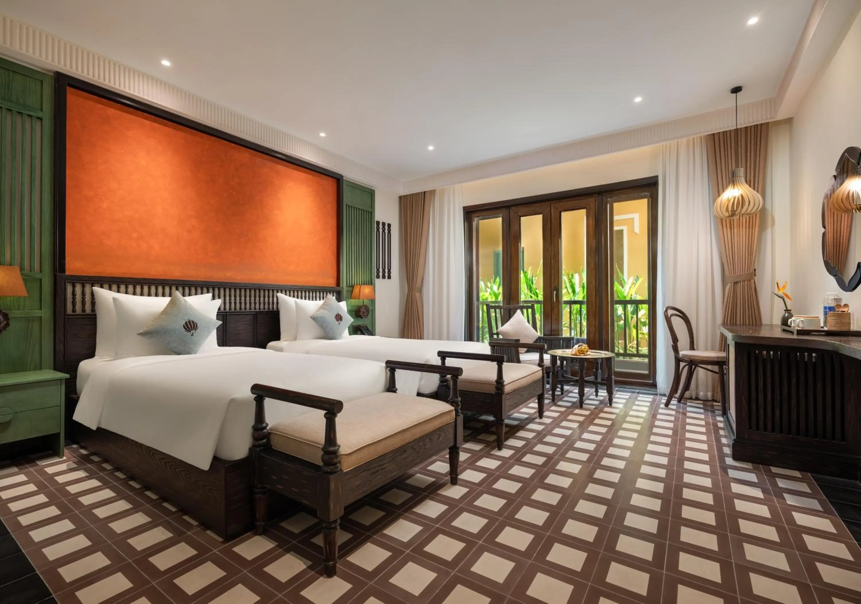 Photo of the whole room, Bed in The Signature Hoi An