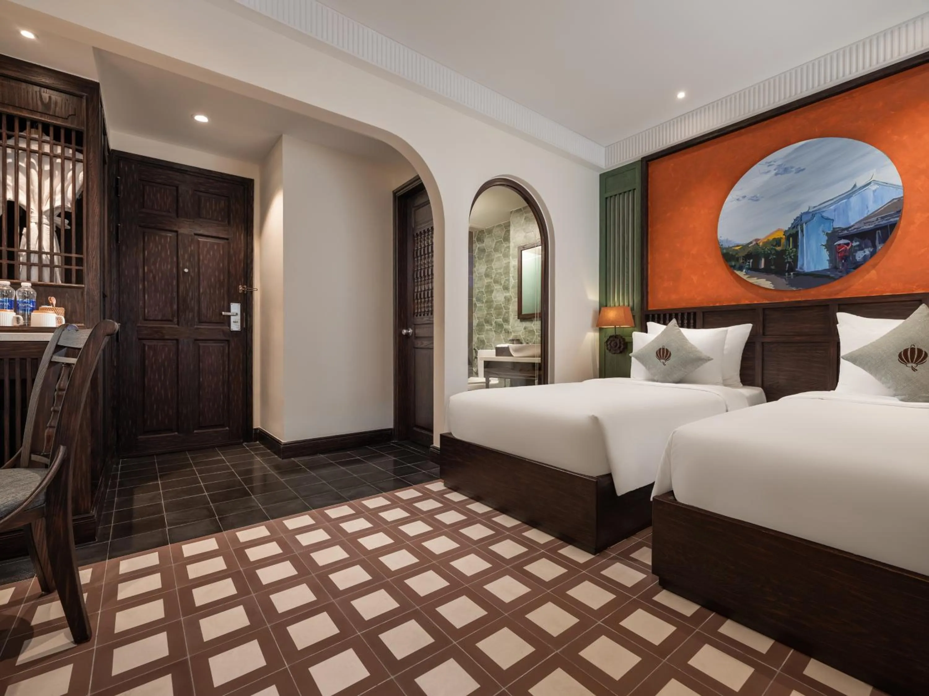 Photo of the whole room, Bed in The Signature Hoi An