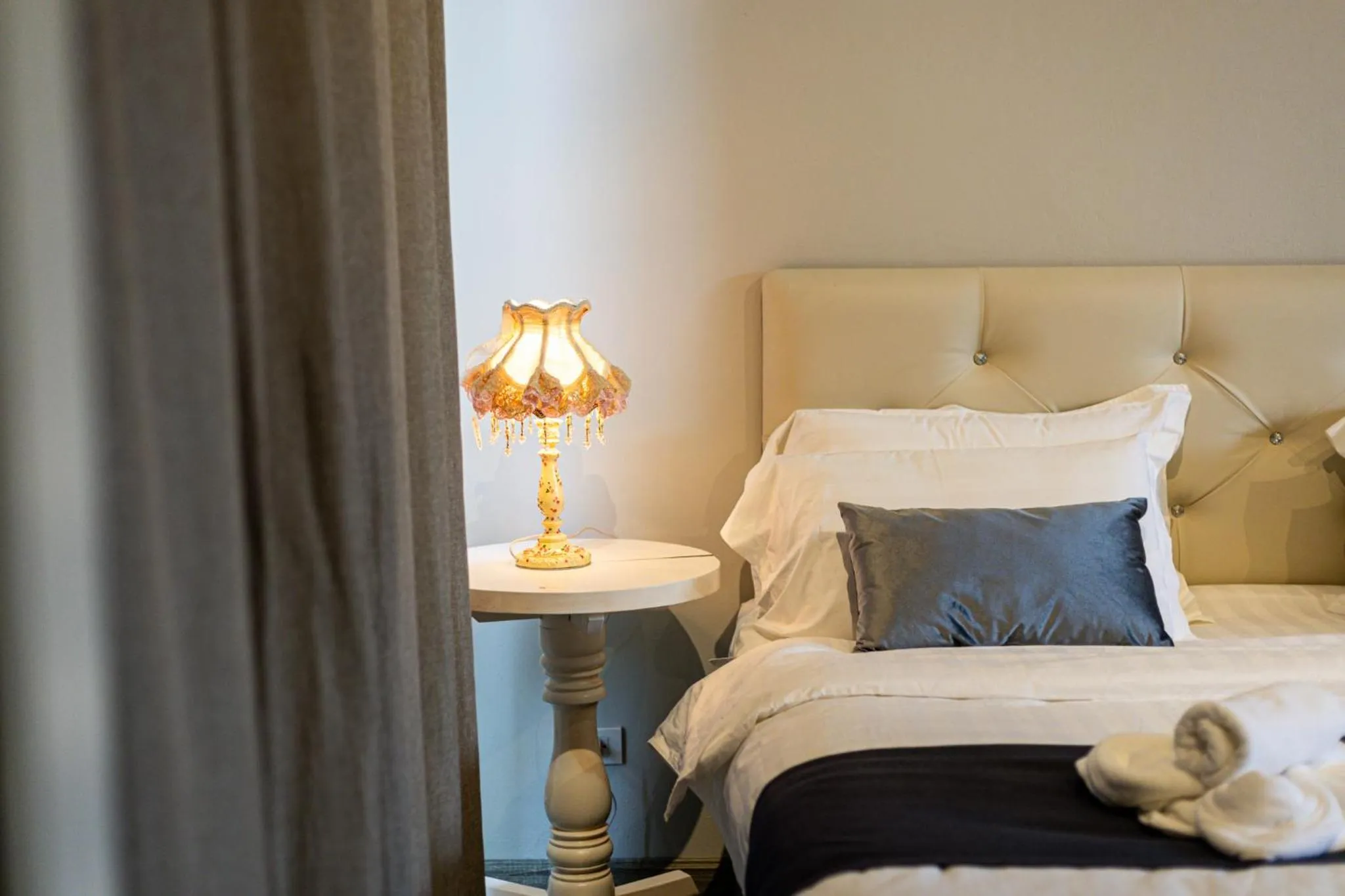 Bed in Phuping Valley Resort