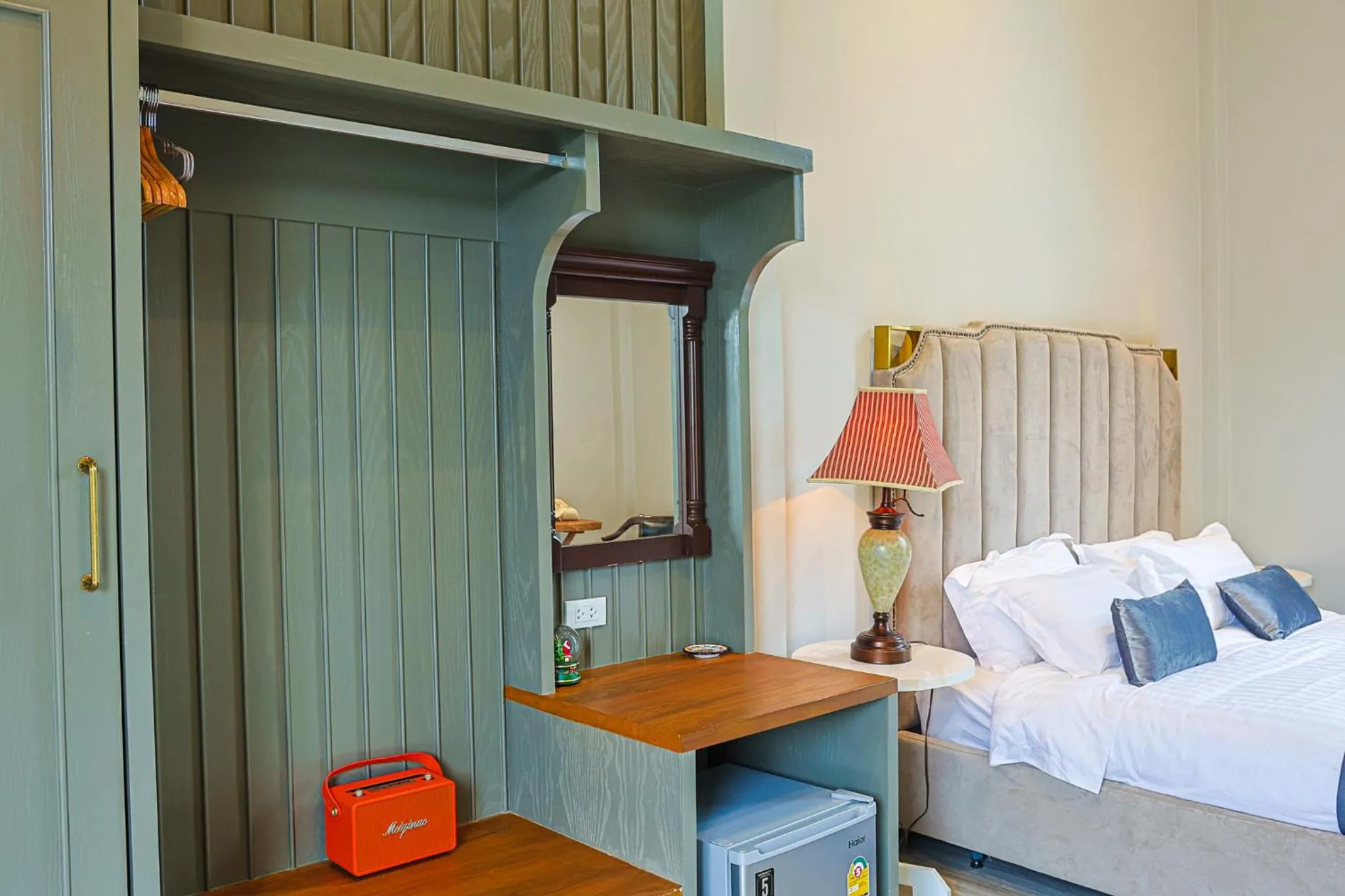 Bed in Phuping Valley Resort