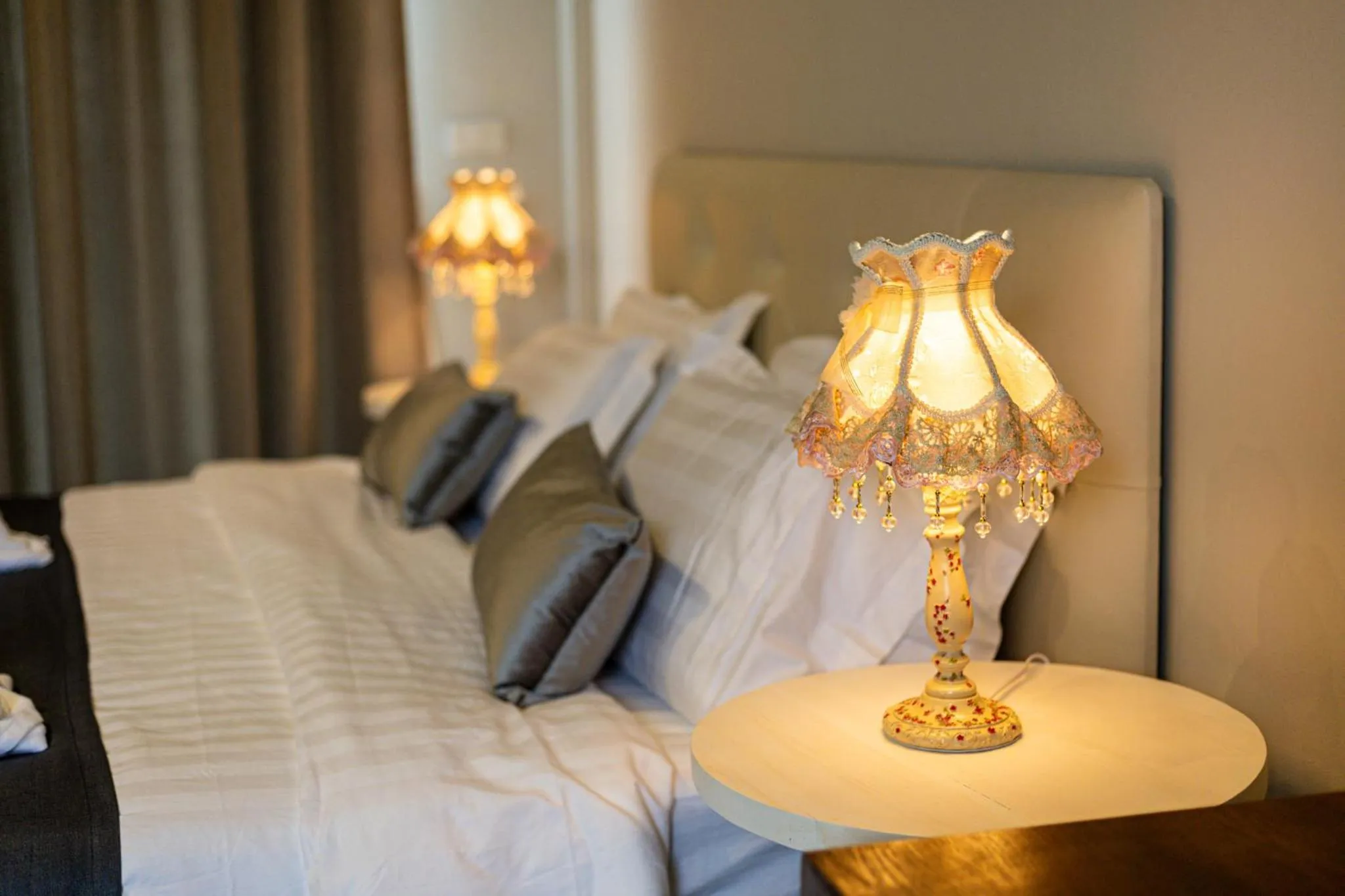 Bed in Phuping Valley Resort