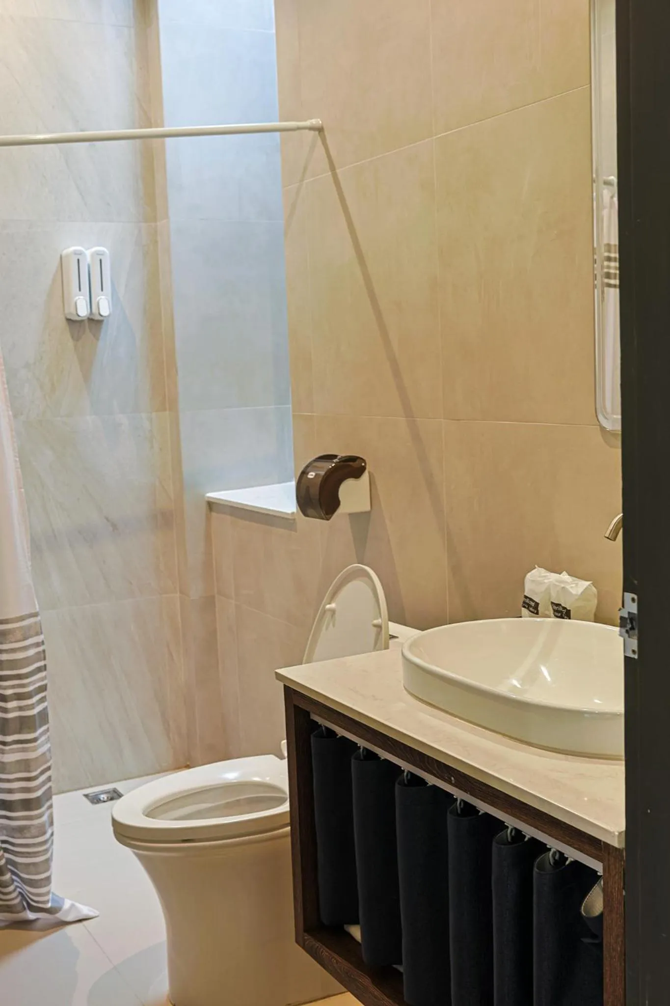 Shower in Phuping Valley Resort