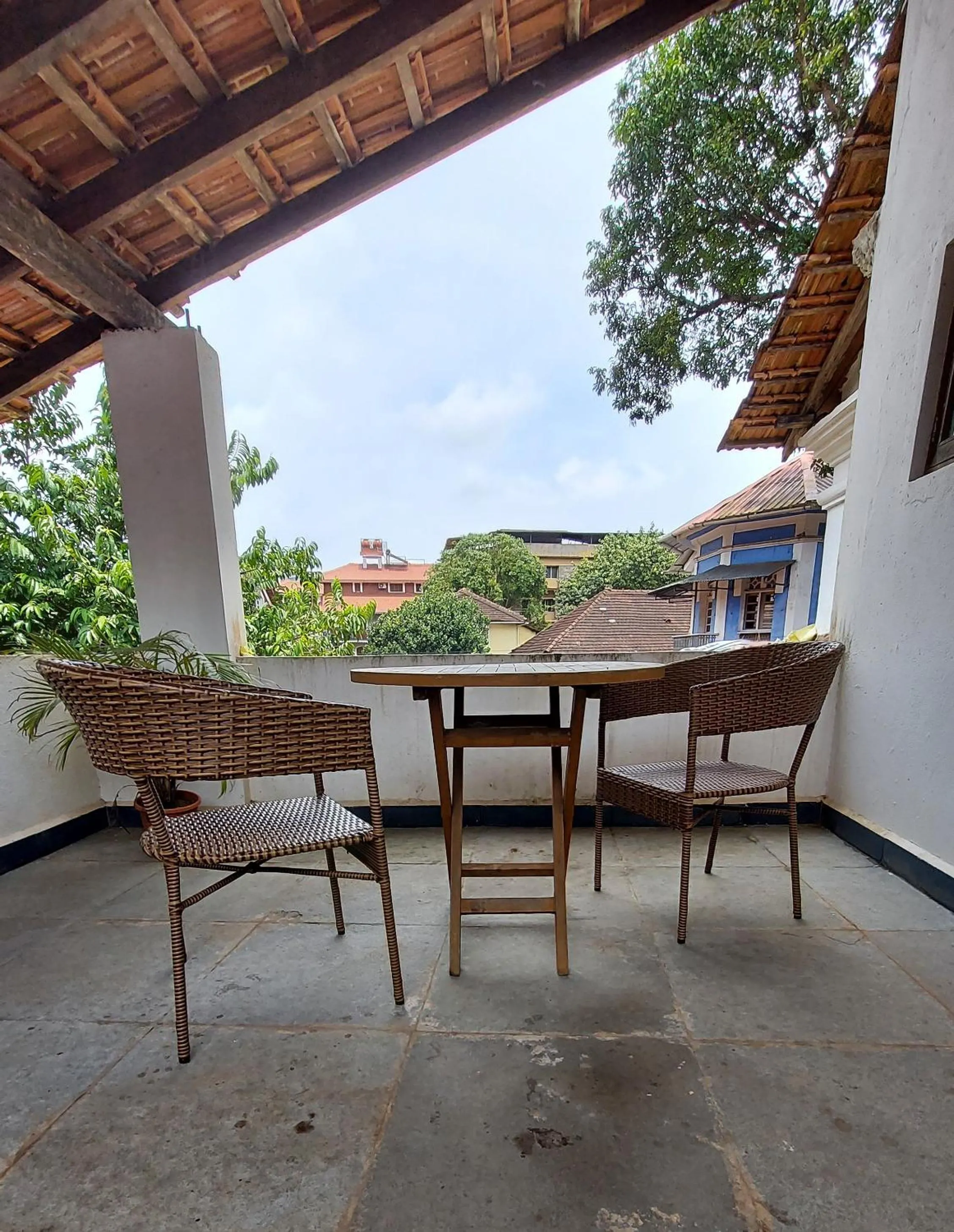 Balcony/Terrace in The Old Quarter Hostel