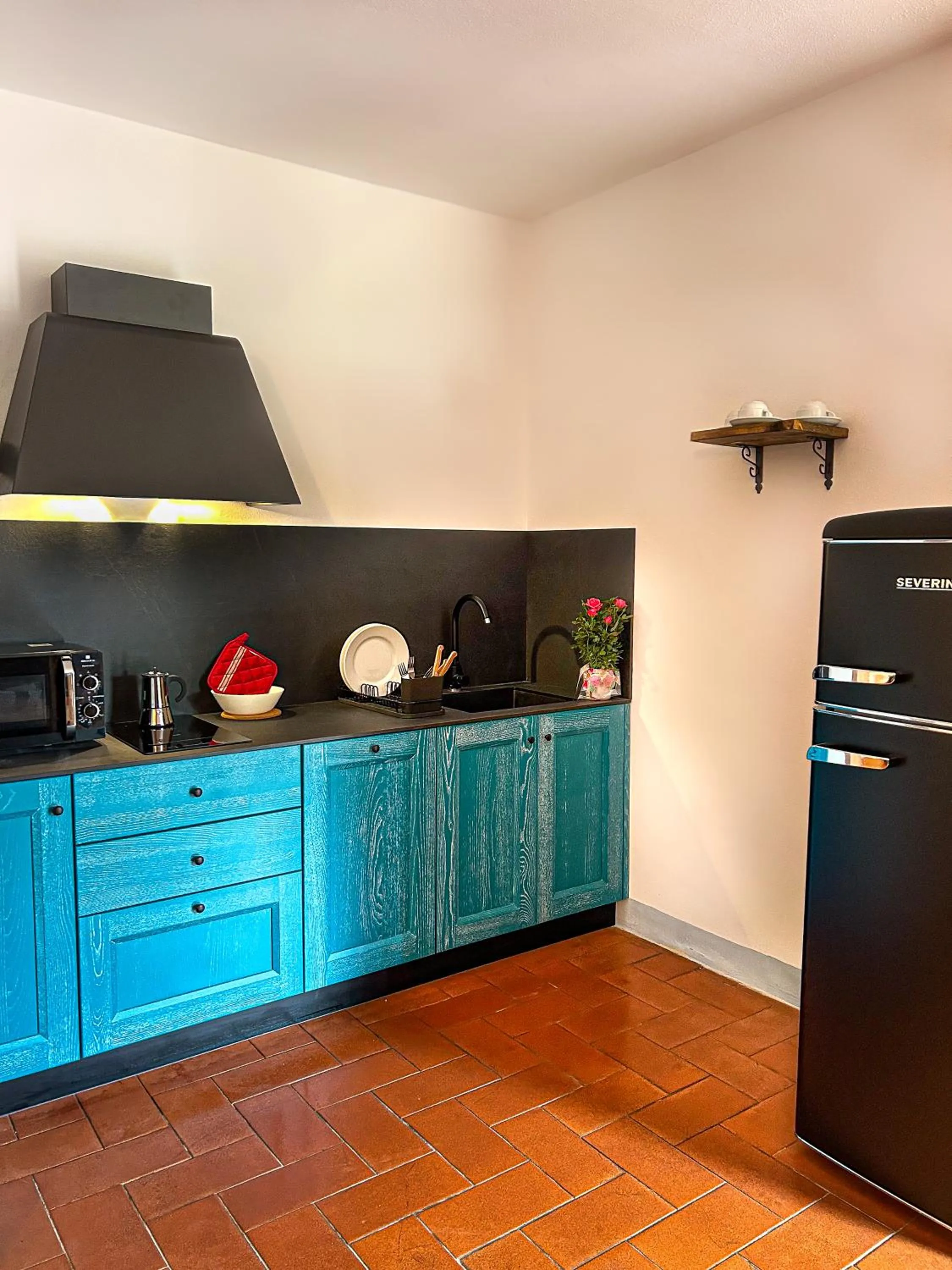 Kitchen or kitchenette in Villa Mucellena