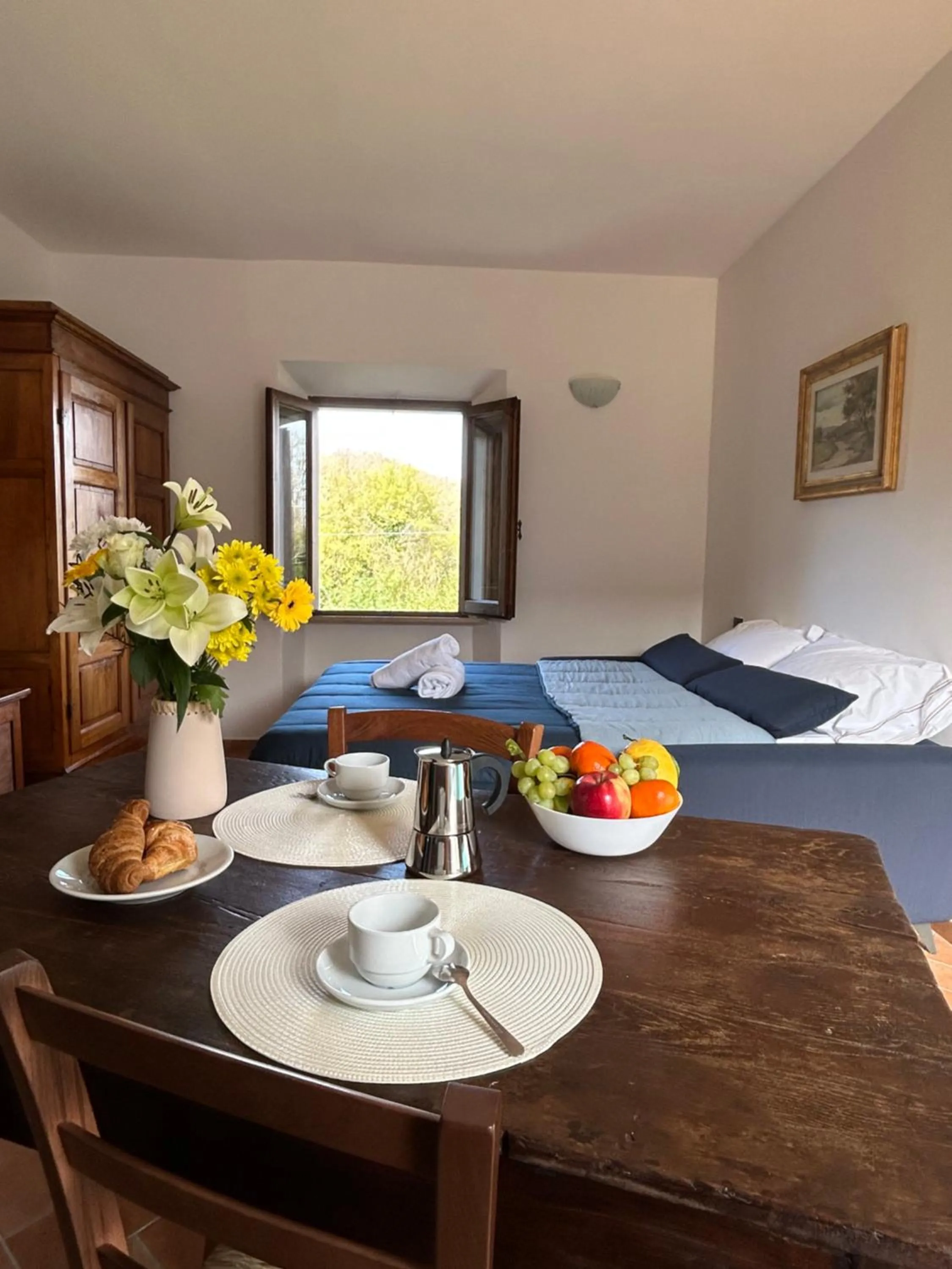 Bed in Villa Mucellena