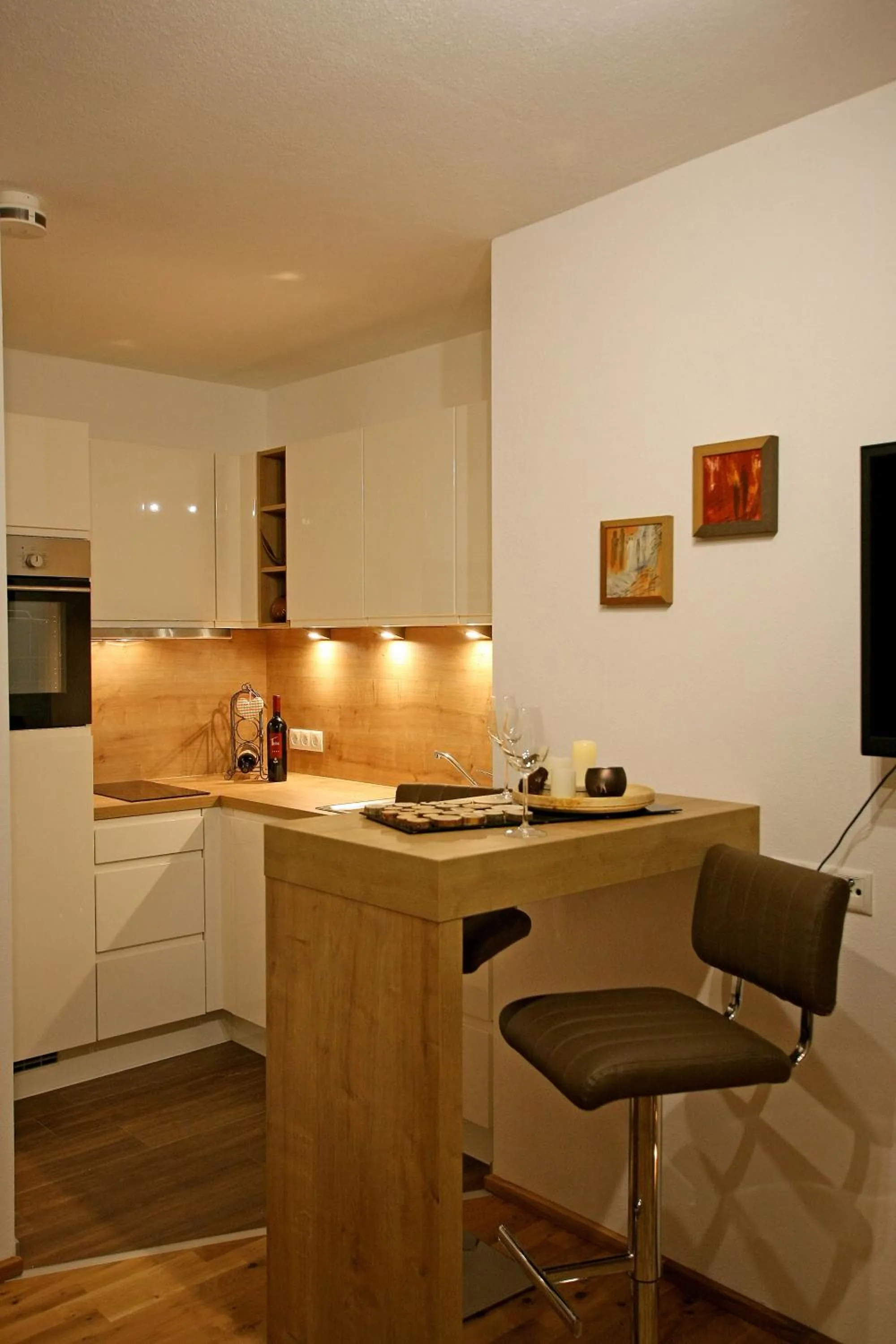 Kitchen or kitchenette in Appartement Matthias
