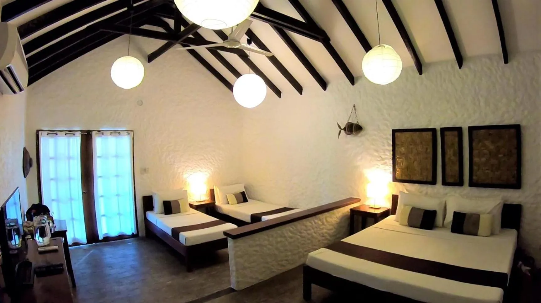 Photo of the whole room, Bed in Casa Amihan