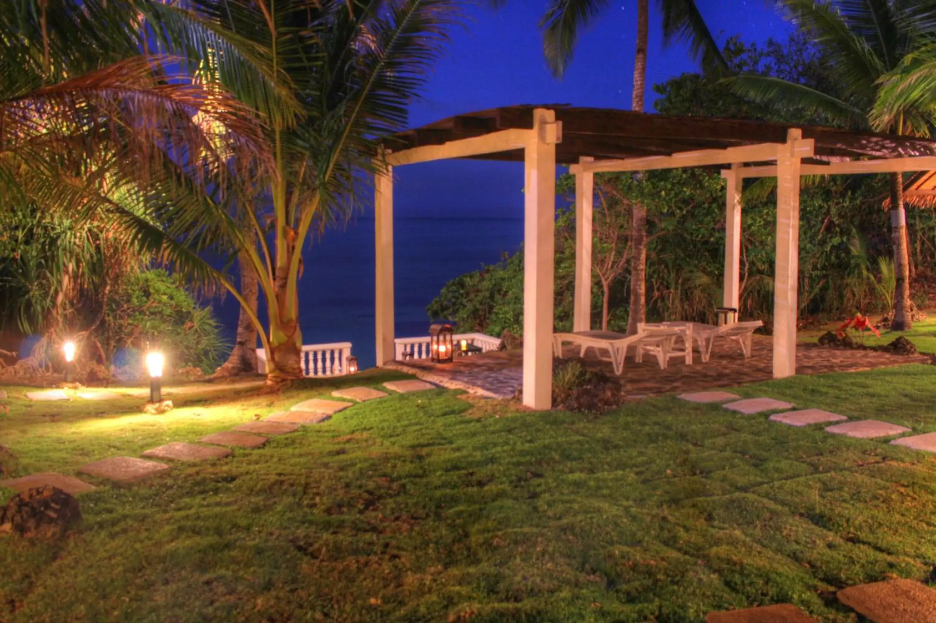 Garden view in Casa Amihan Garden view in Casa Amihan