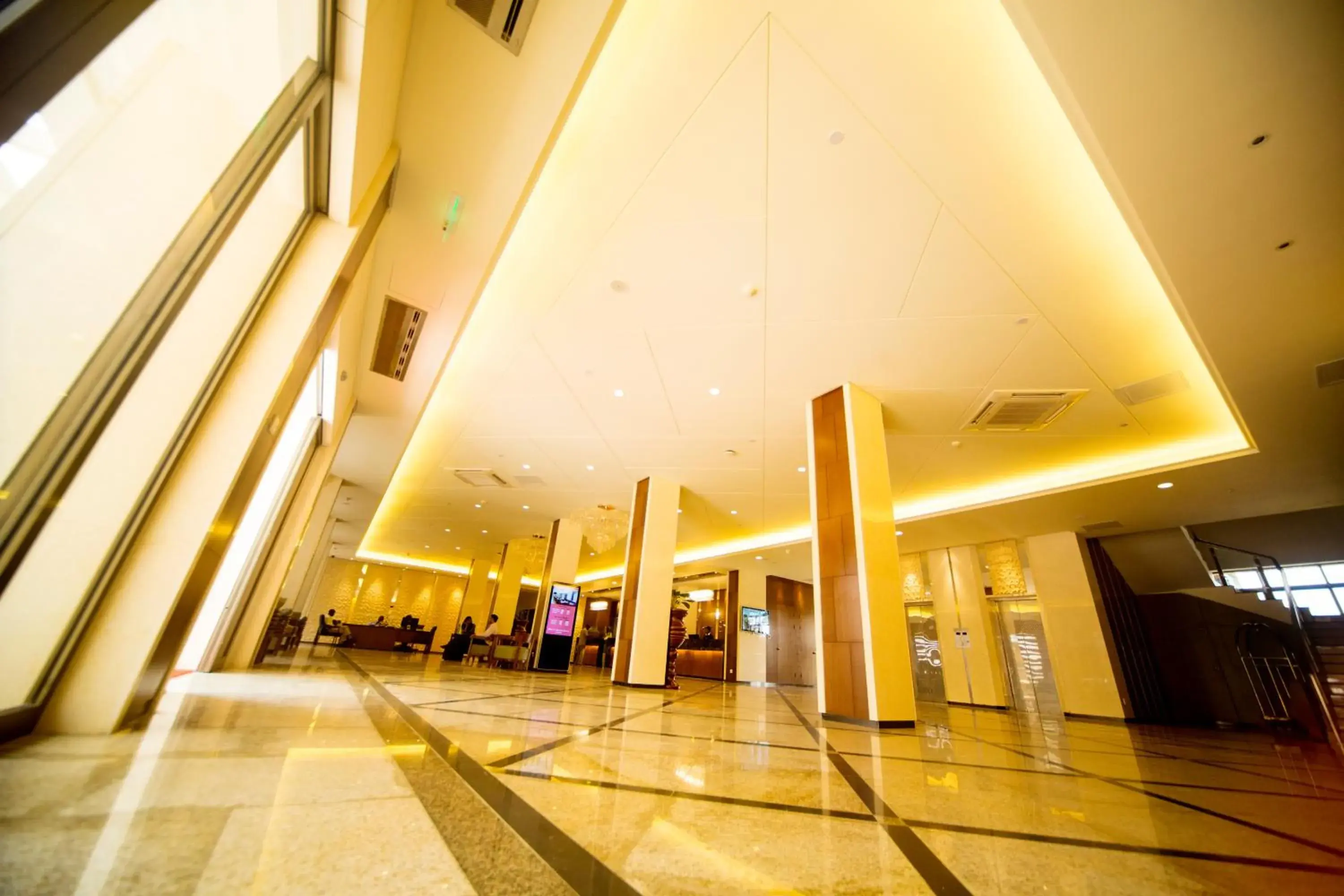 Lobby or reception in Hotel Africana Lobby or reception in Hotel Africana