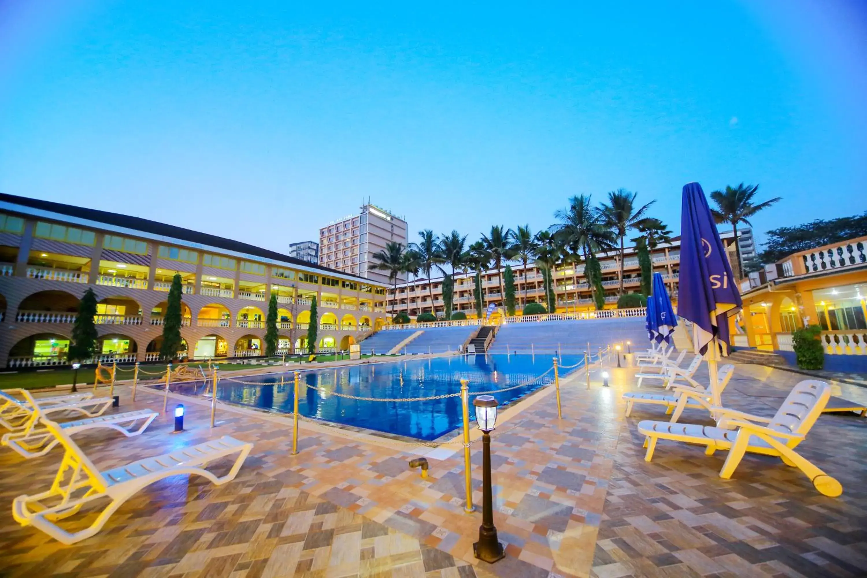 Swimming pool in Hotel Africana Swimming pool in Hotel Africana