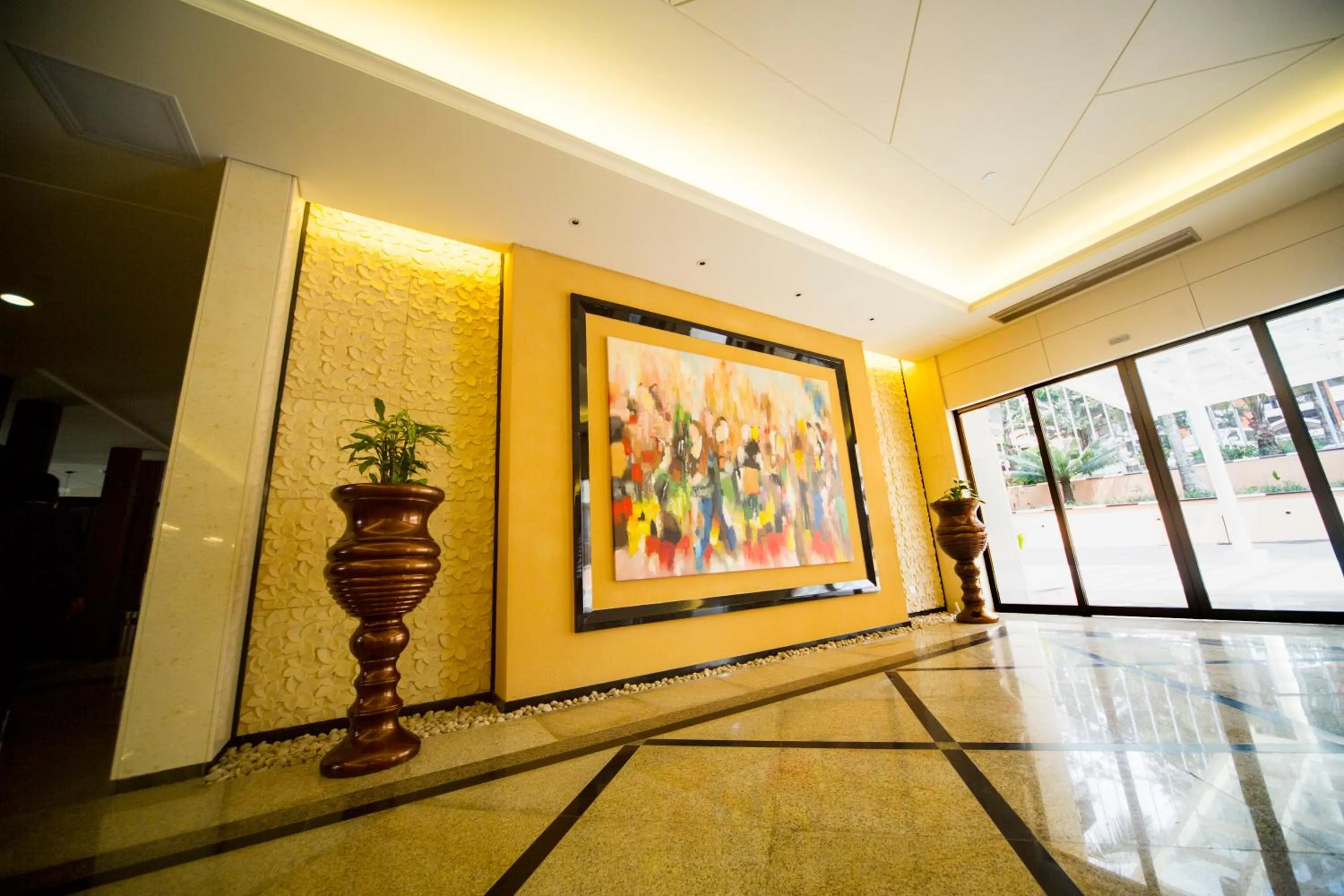 Decorative detail in Hotel Africana