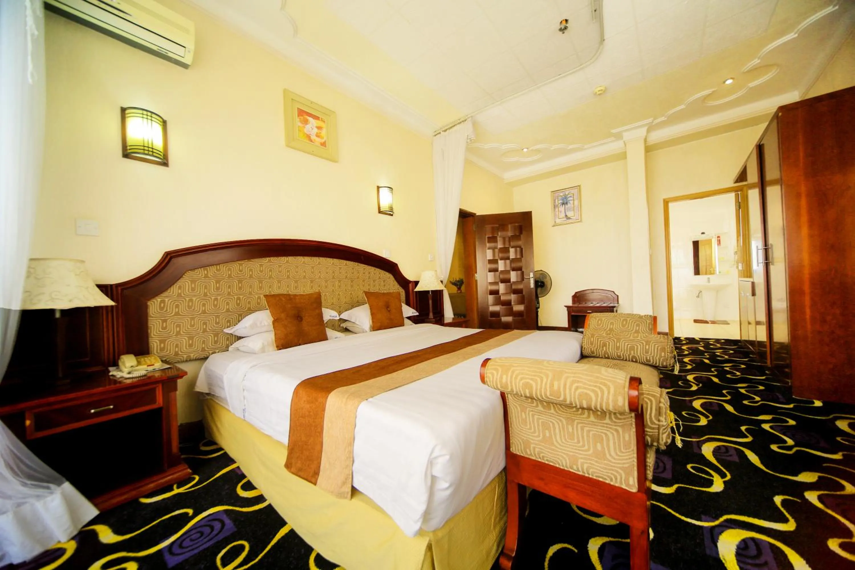 Photo of the whole room, Bed in Hotel Africana
