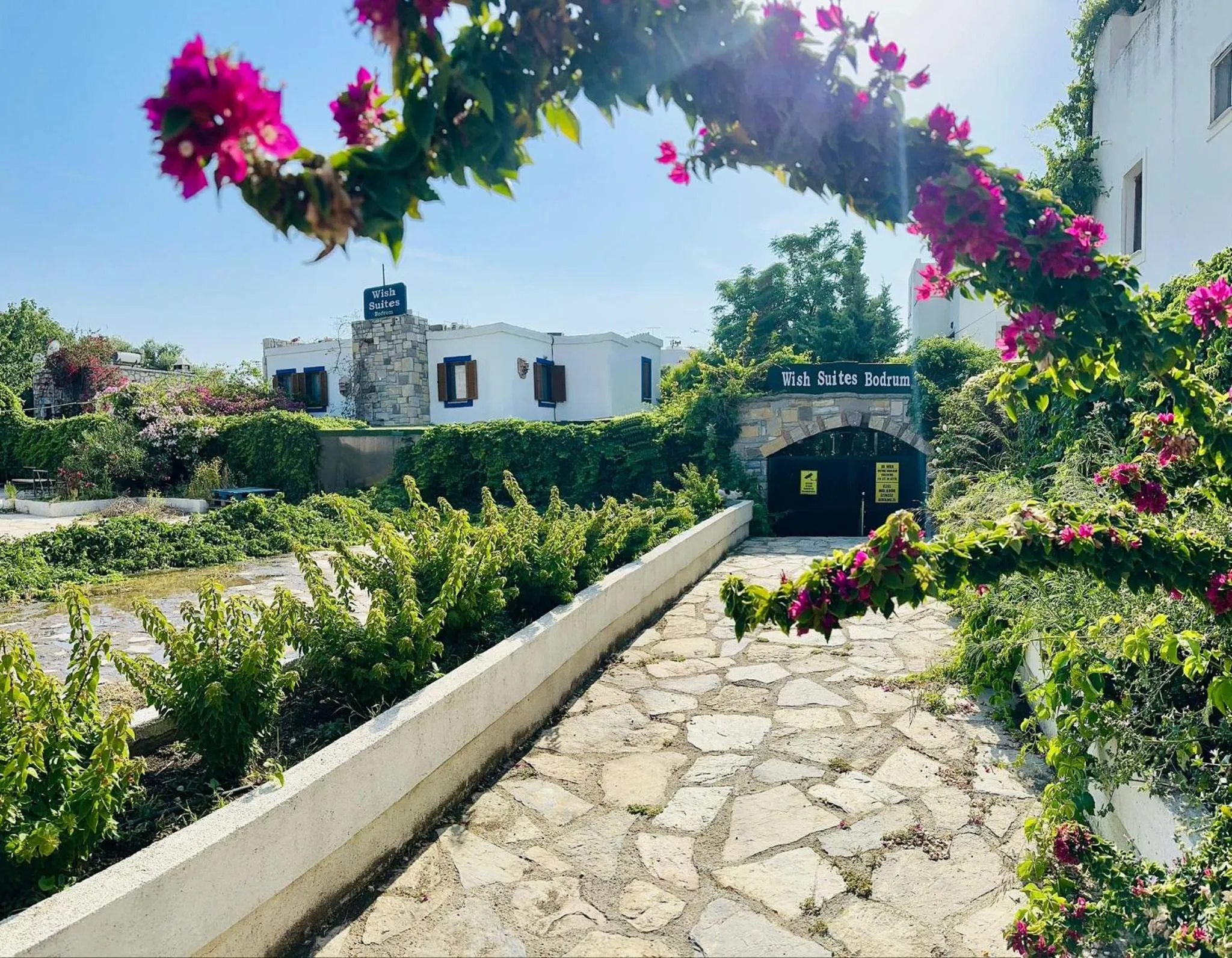 Property building in Wish Suites Bodrum Hotel