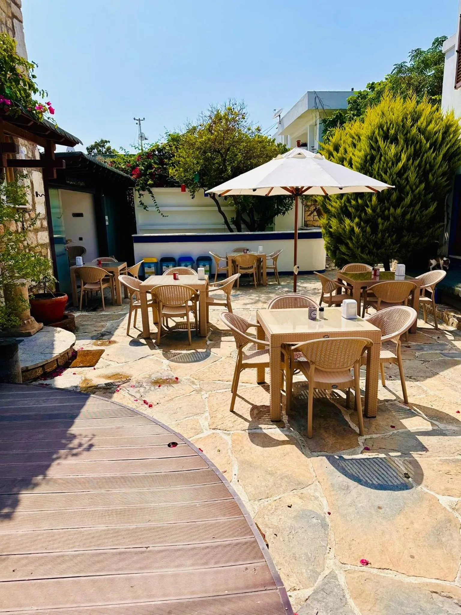 Seating area in Wish Suites Bodrum Hotel