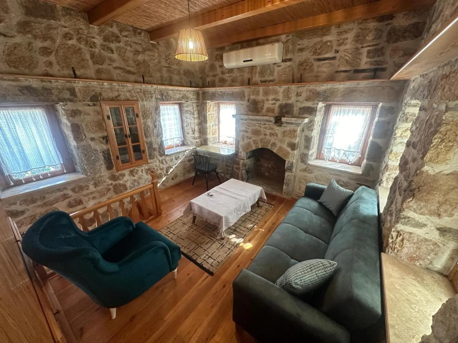 Seating area in Wish Suites Bodrum Hotel