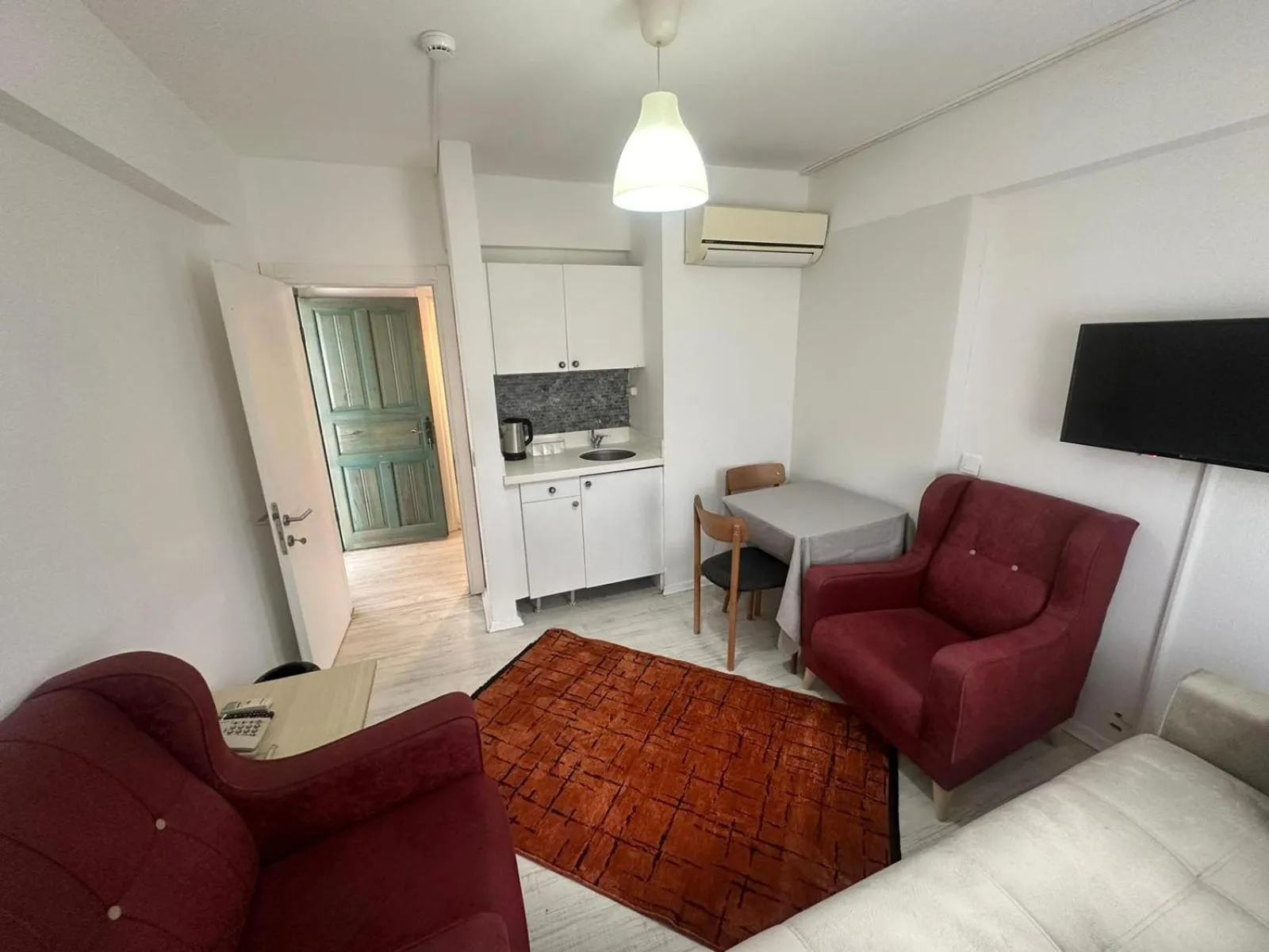 Seating area in Wish Suites Bodrum Hotel